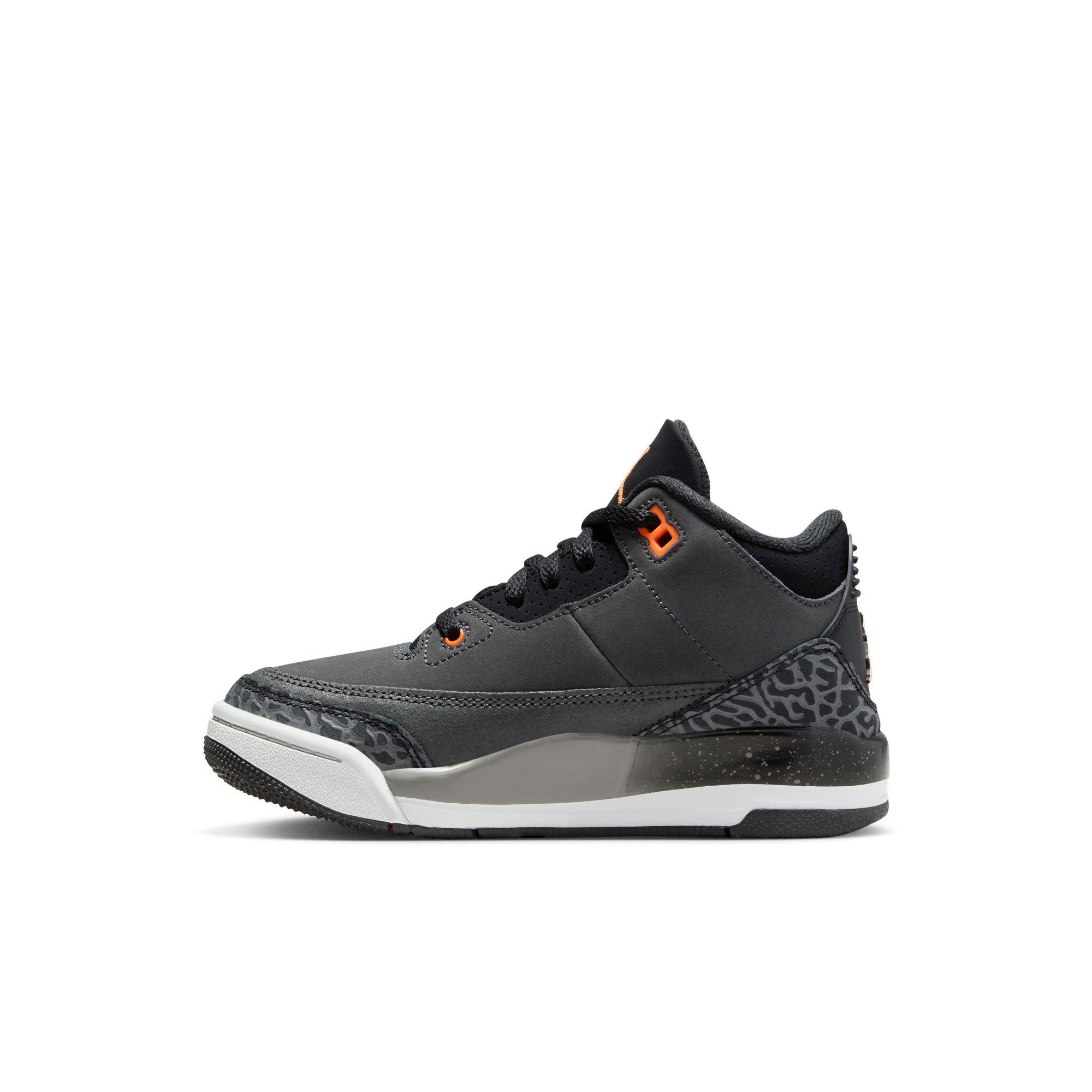 Jordan 3 Retro "Fear" Preschool Kids' Shoe