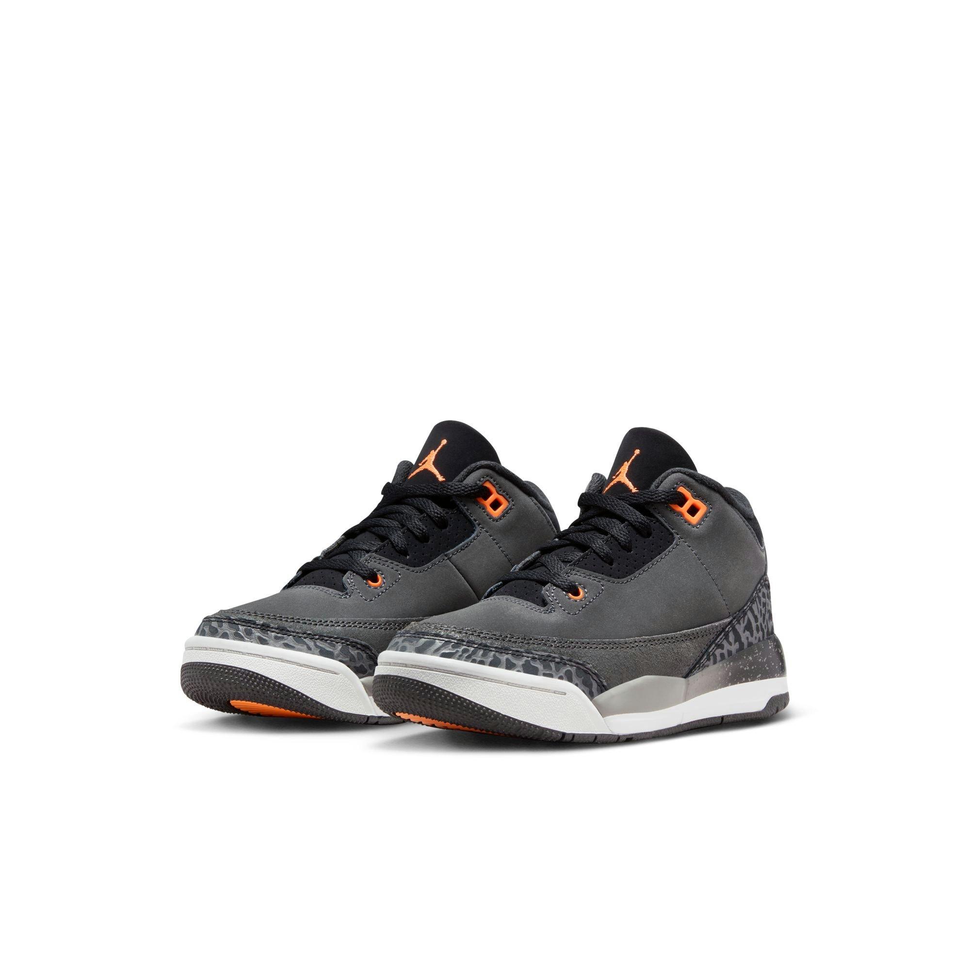 Jordan 3 Retro "Fear" Preschool Kids' Shoe