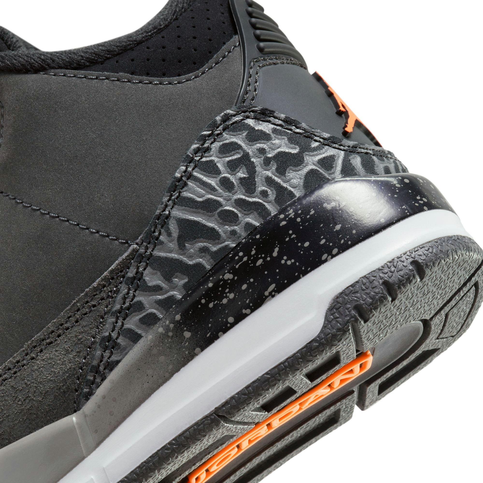 Jordan 3 Retro "Fear" Preschool Kids' Shoe