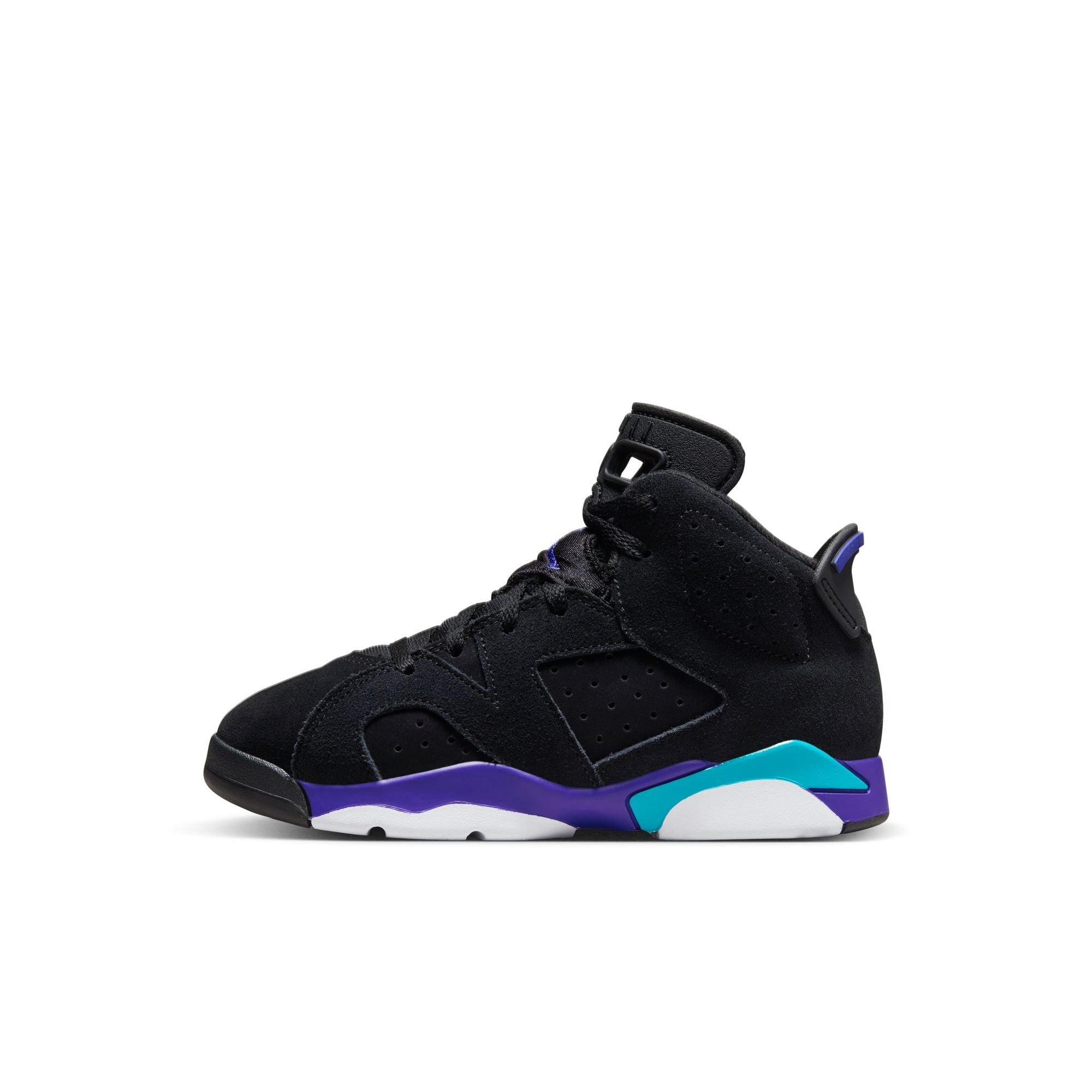 Jordan 6 Retro Preschool Kids' Aqua Shoe