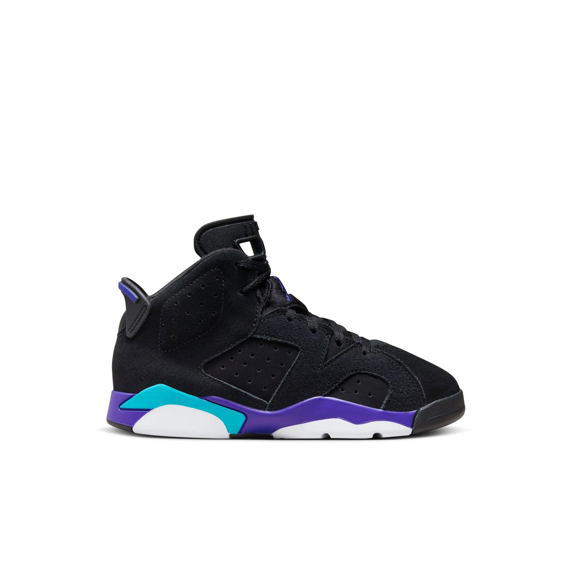 Jordan 6 Retro Preschool Kids' Aqua Shoe