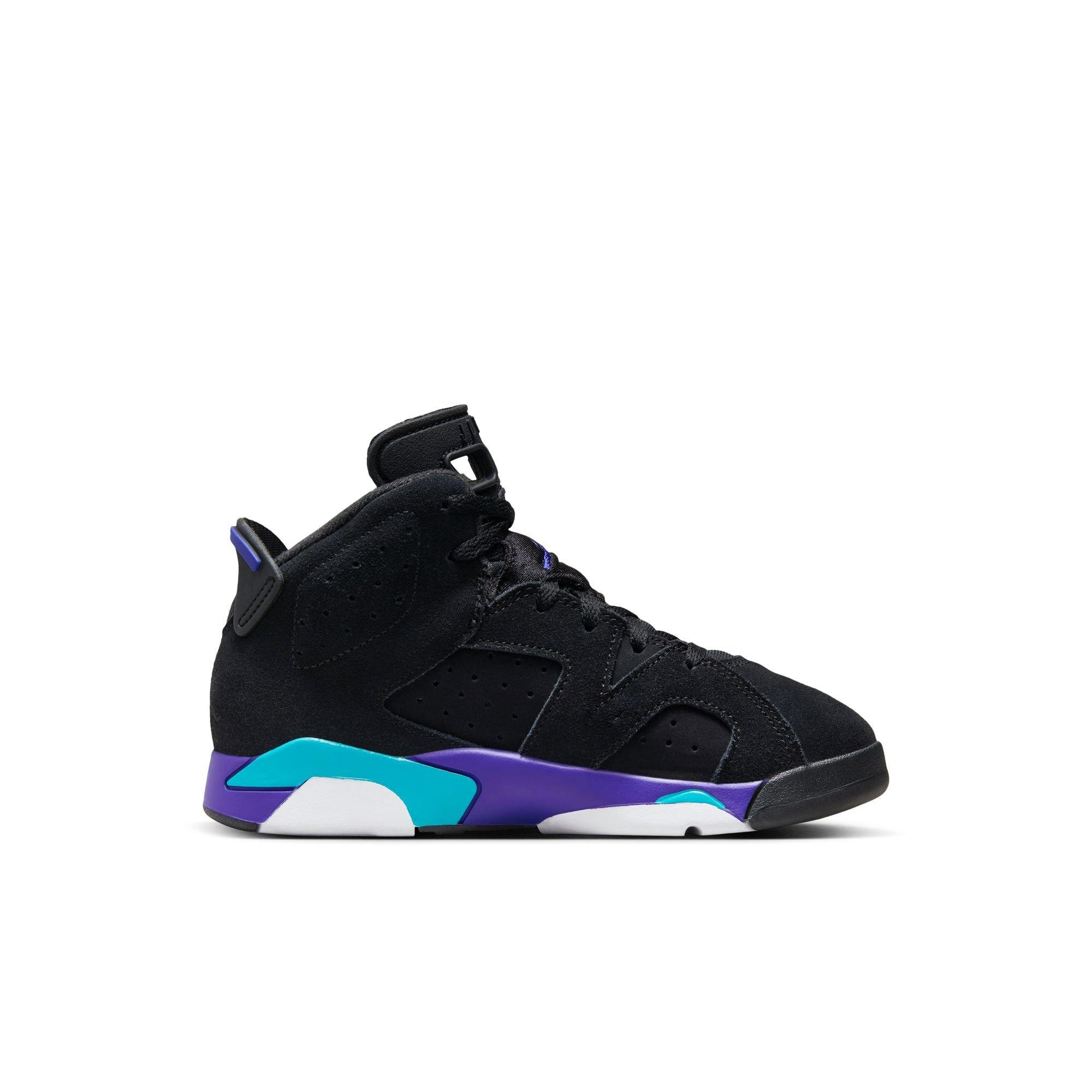 Jordan 6 Retro Preschool Kids' Aqua Shoe