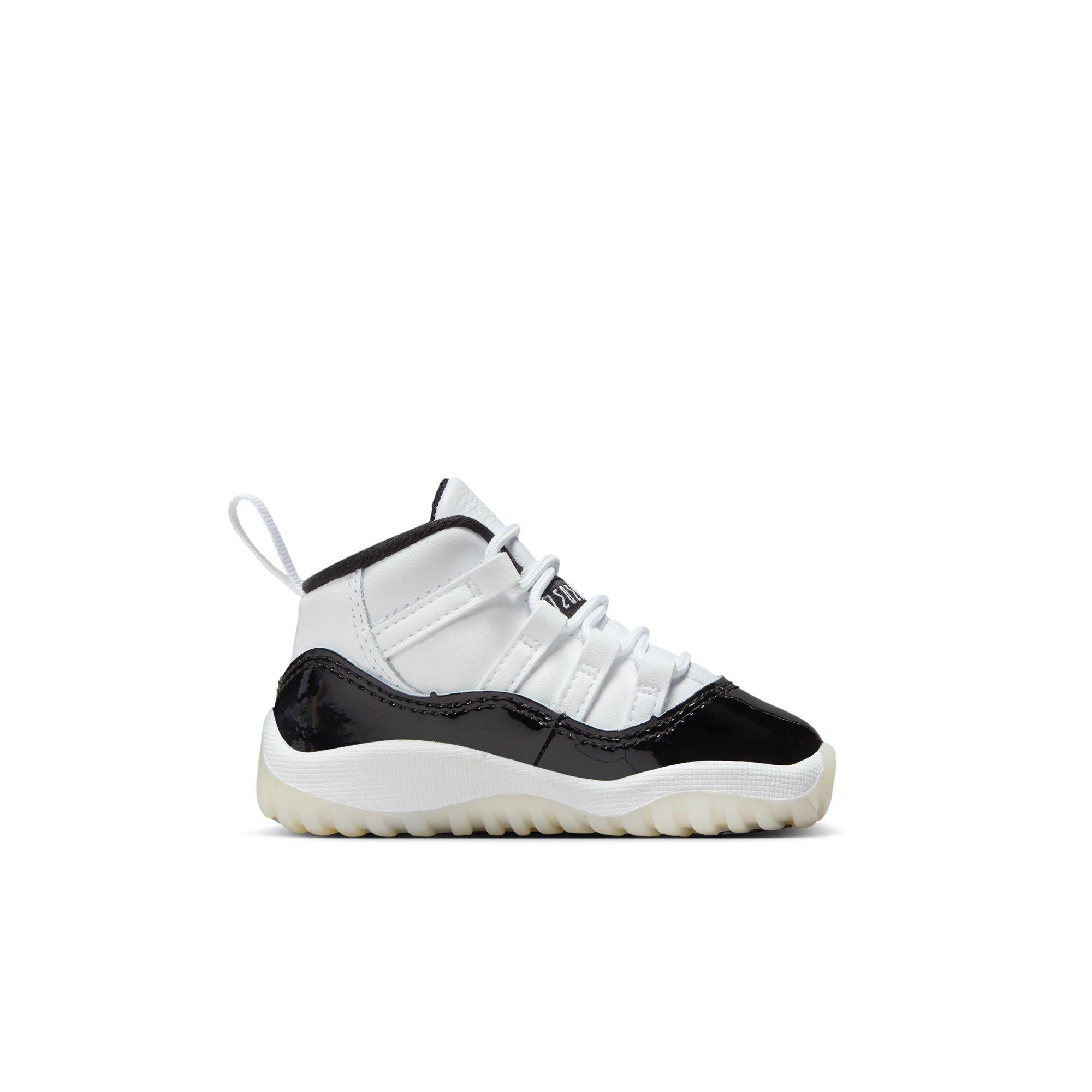 Air Jordan 11 Retro Gratitude Grade School Lifestyle Shoes (White/Metallic  Gold/Black)