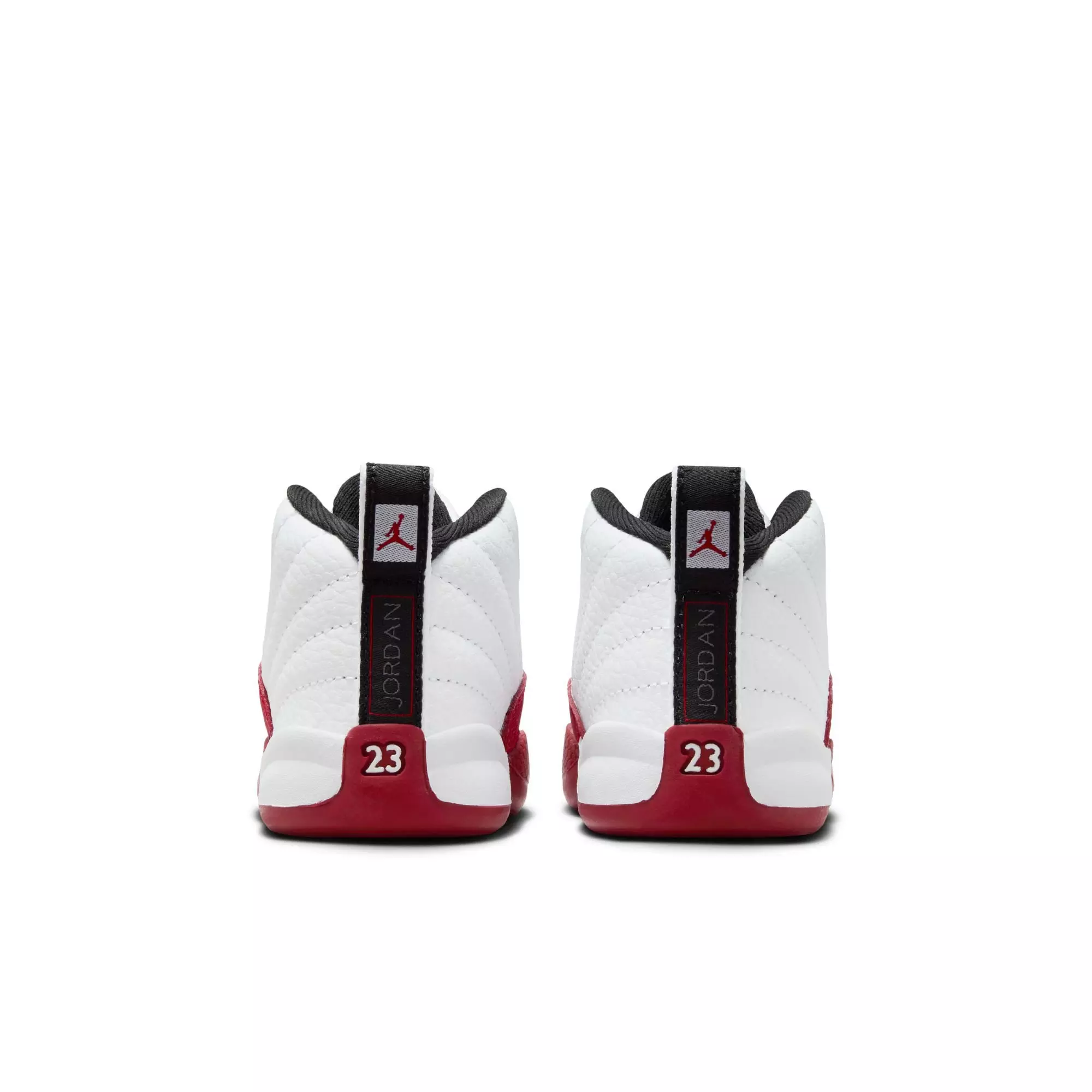 Jordan 12 Retro "Cherry" Toddler Kids' Shoe - WHITE/BLACK/VARSITY RED