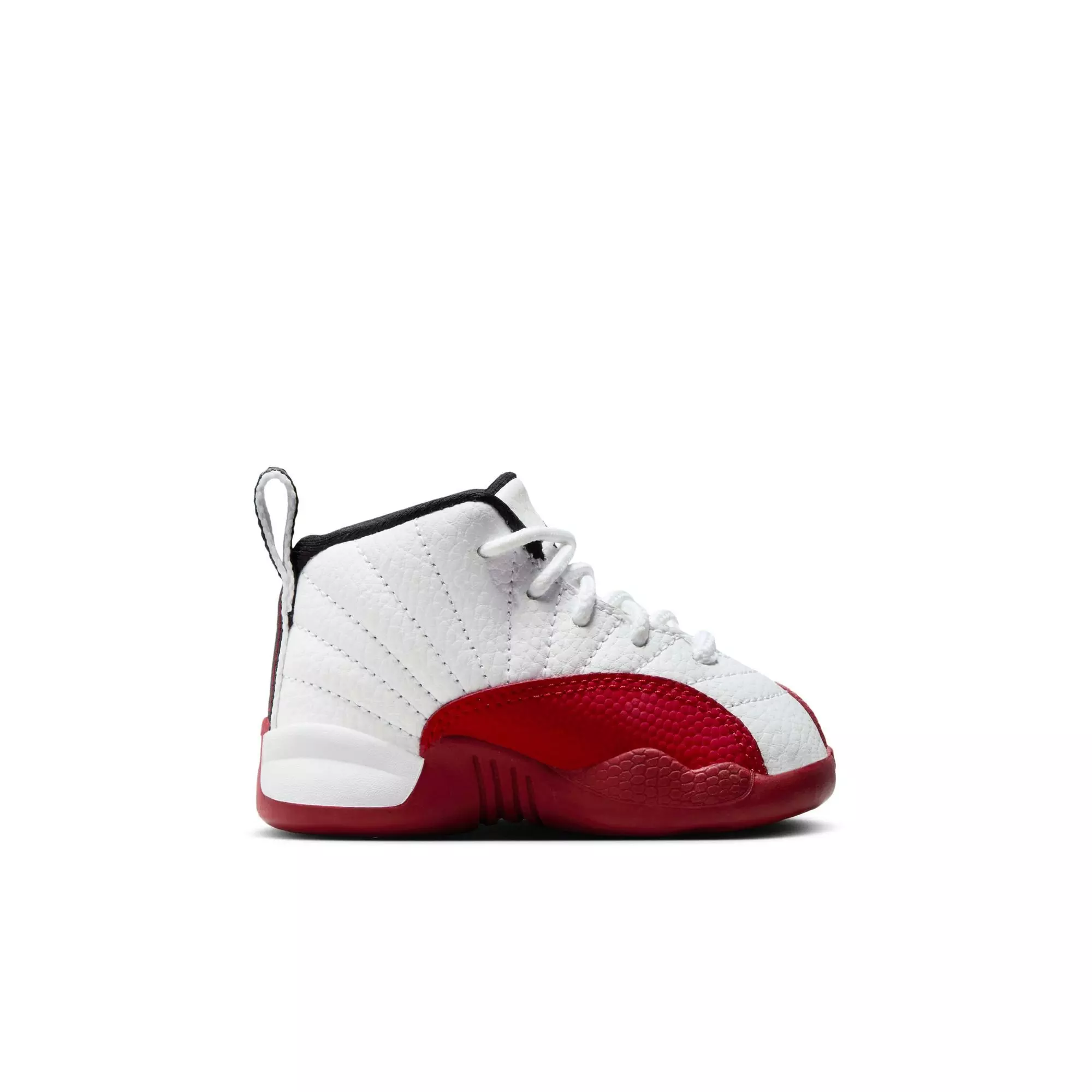 Jordan 12 Retro "Cherry" Toddler Kids' Shoe - WHITE/BLACK/VARSITY RED