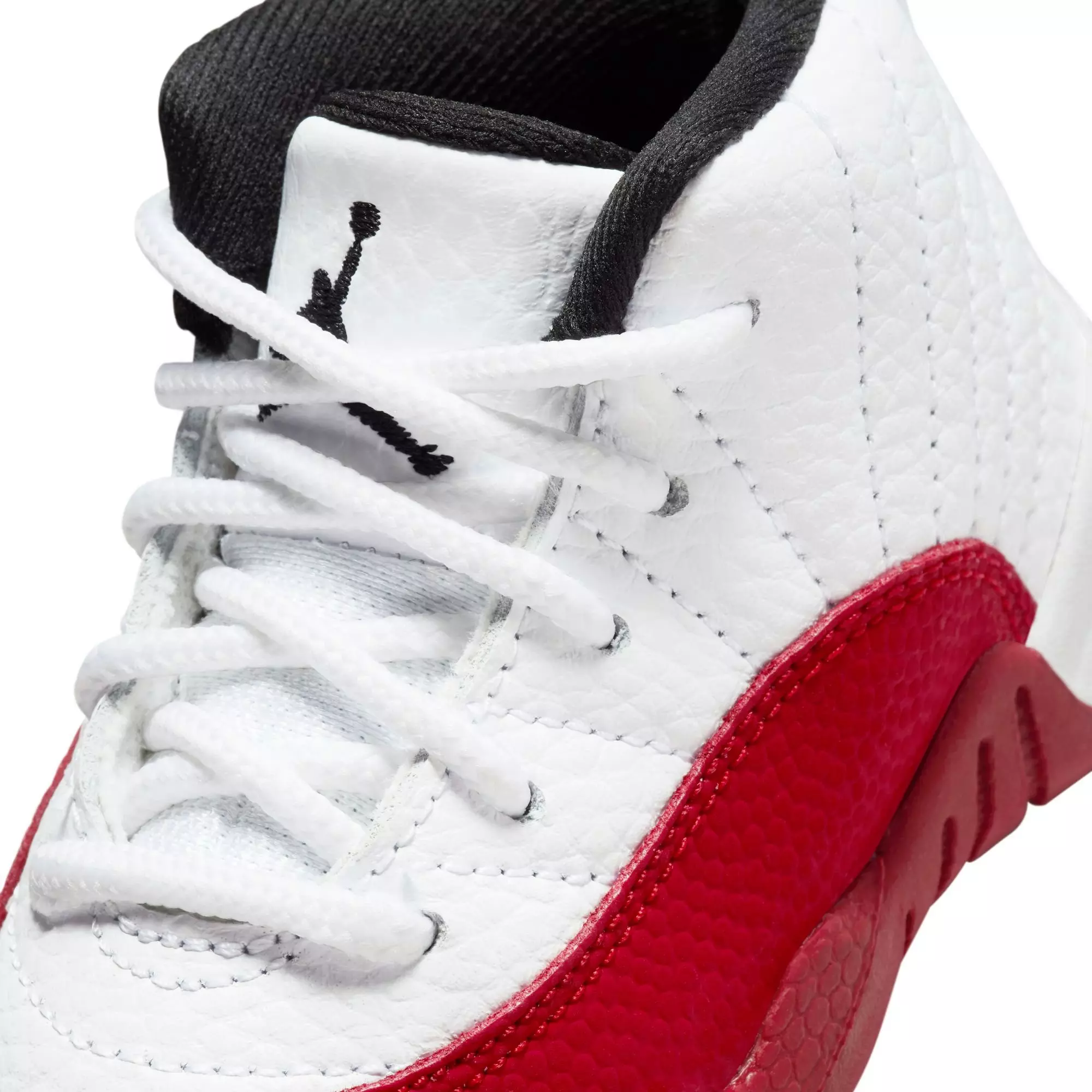 Jordan 12 Retro "Cherry" Toddler Kids' Shoe - WHITE/BLACK/VARSITY RED