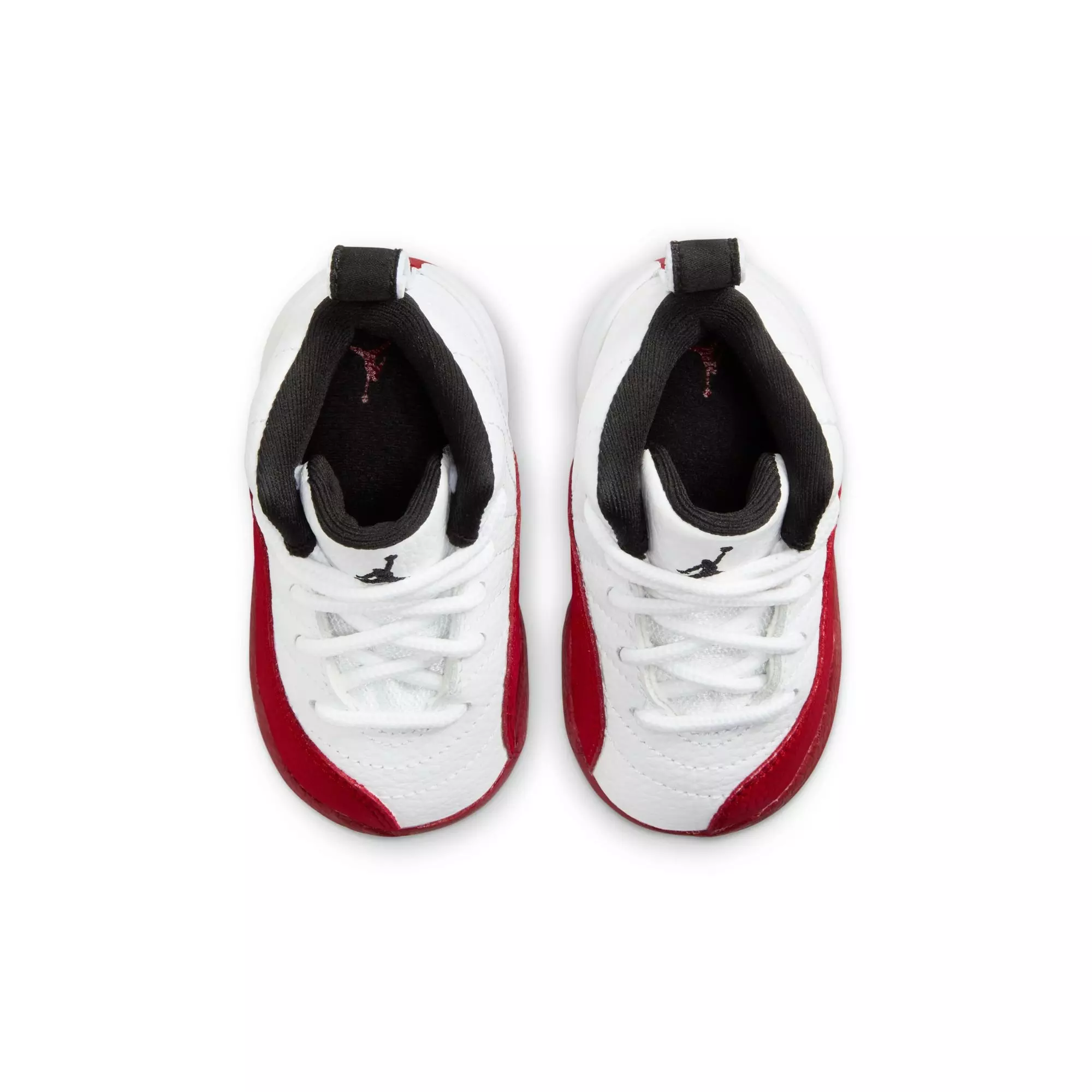 Jordan 12 Retro "Cherry" Toddler Kids' Shoe - WHITE/BLACK/VARSITY RED