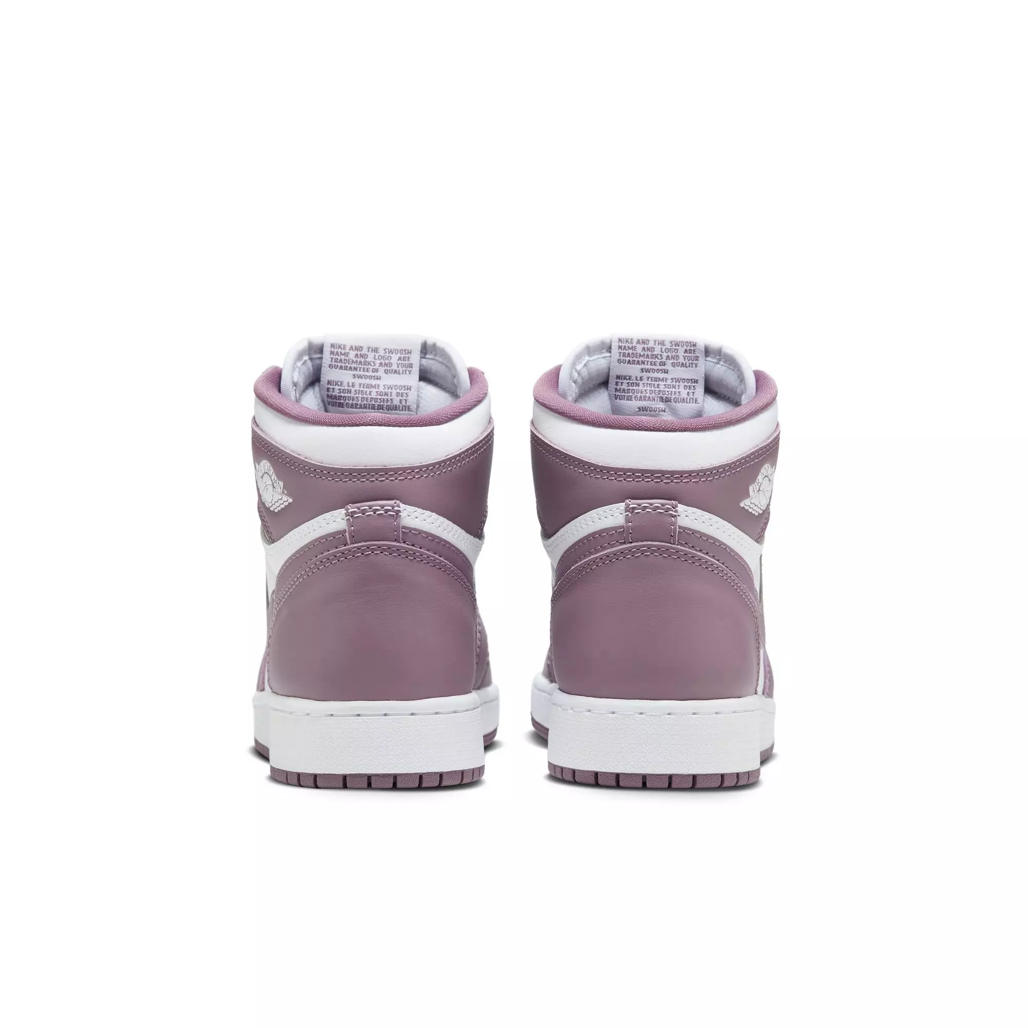 Jordan 1 Retro High OG "Mauve" Grade School Kids' Shoe - WHITE/SKY J MAUVE