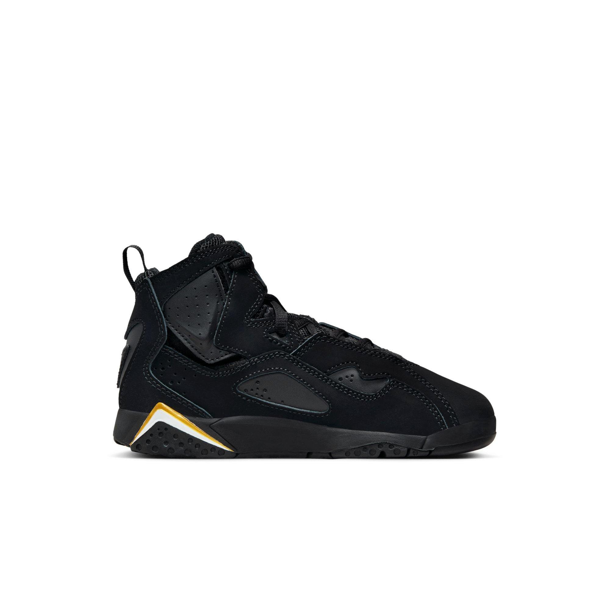 Jordan true flight black 2024 and gold