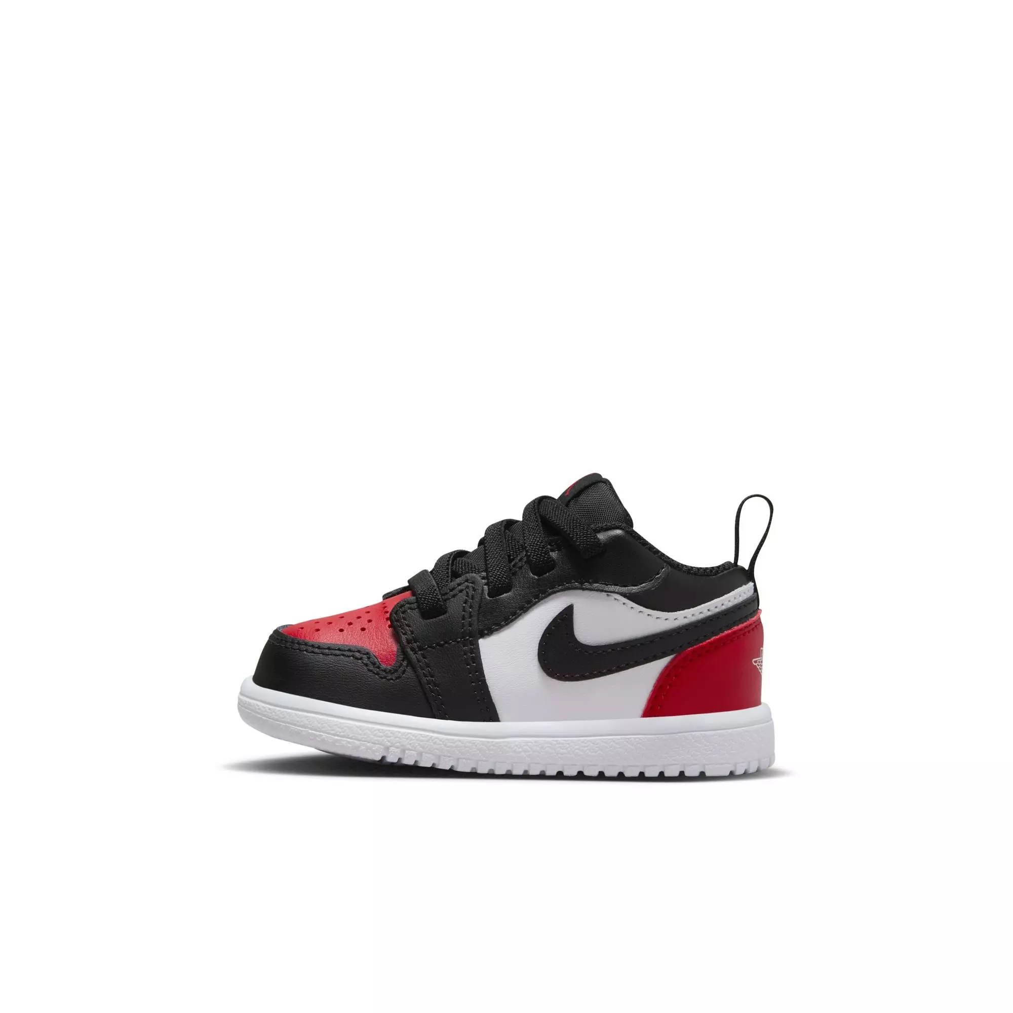 Jordan 1 Low Alt "White/Black/Varsity Red" Toddler Boys' Shoe - BLACK/RED/WHITE