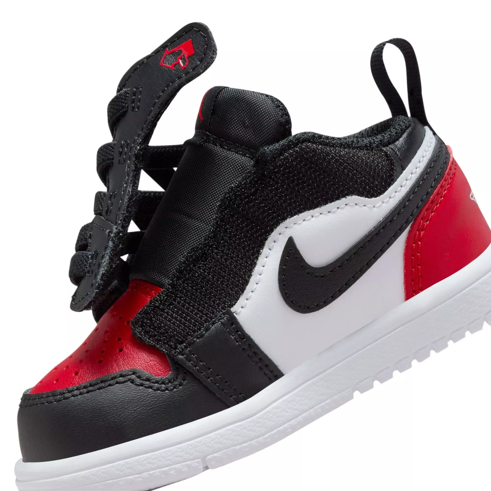 Jordan 1 Low Alt "White/Black/Varsity Red" Toddler Boys' Shoe - BLACK/RED/WHITE