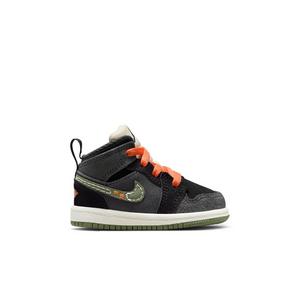 Jordan 1 Mid SE Craft "Sky J Olive" Toddler Kids' Shoe