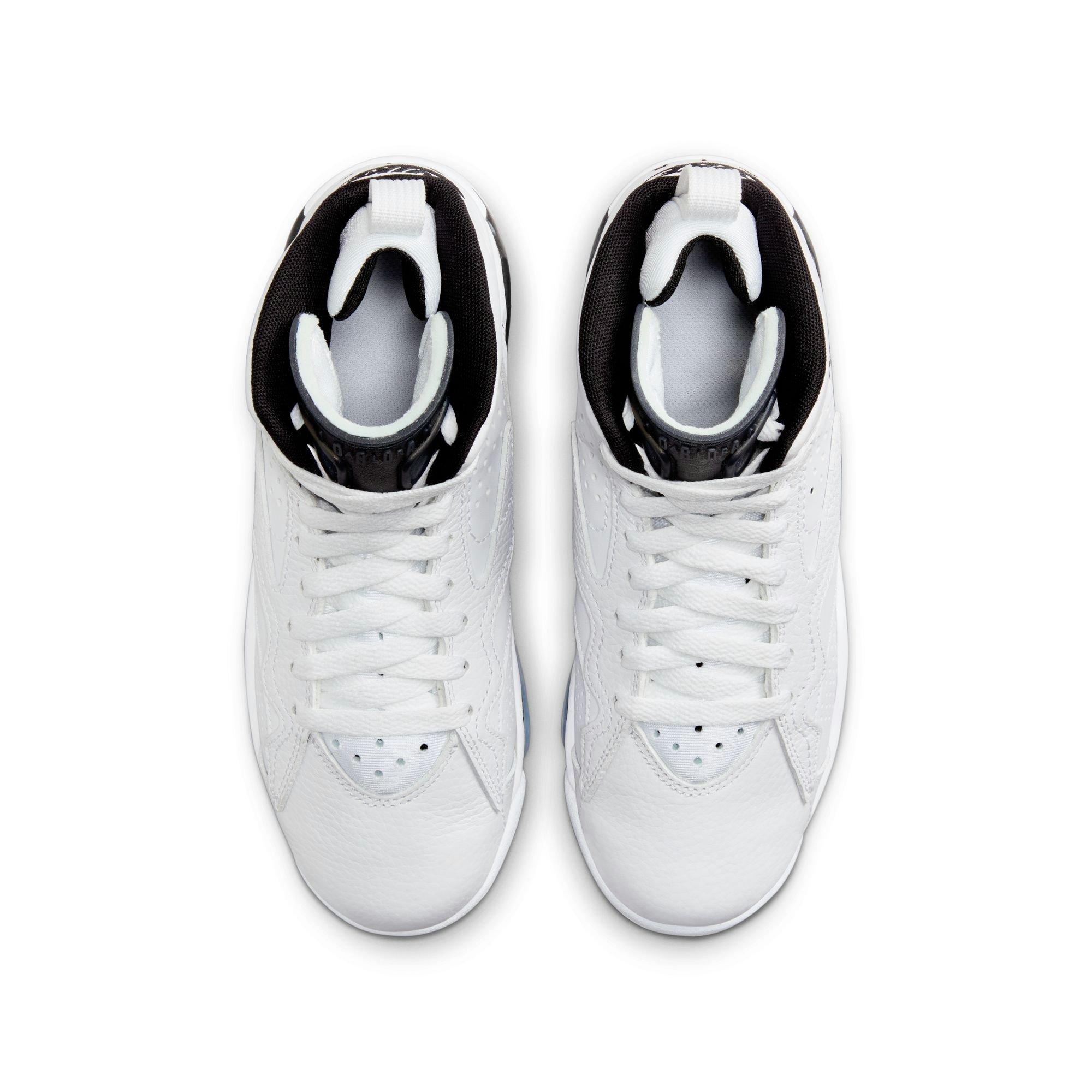 Jordan MVP "White/Black/Off Noir" Grade School Boys' Shoe - WHITE/BLACK Thumbnail View 7