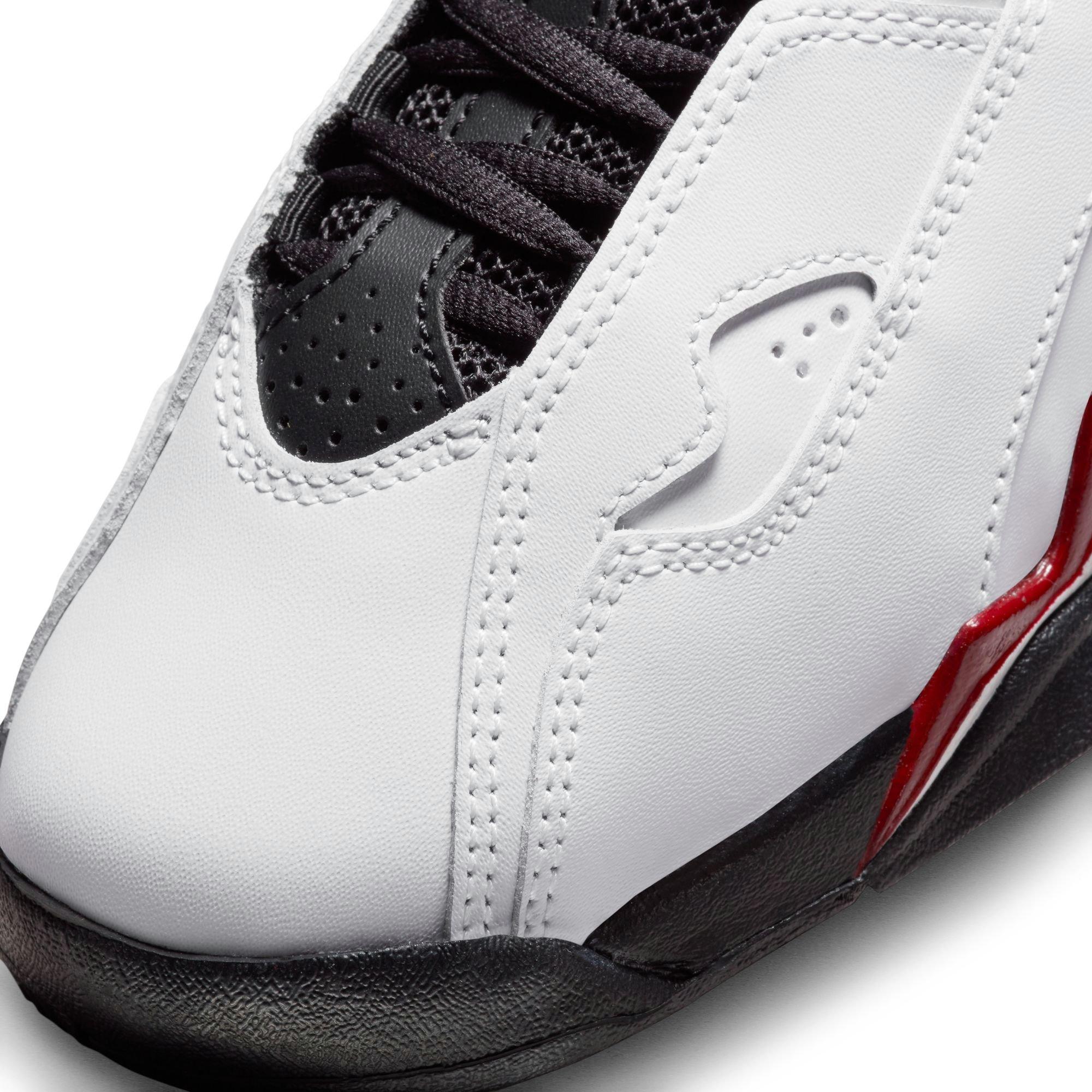 Jordan True Flight "White/Black/Varsity Red" Grade School Boys' Shoe - WHITE/BLACK/RED Thumbnail View 9