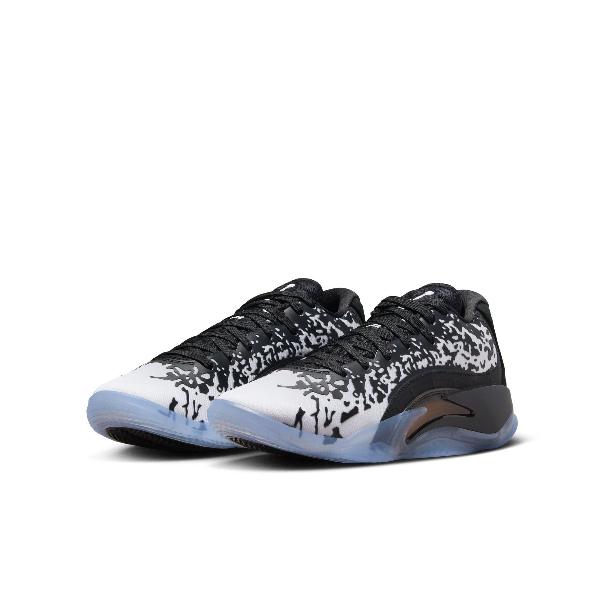 Jordan Zion 3 "Black/White" Grade School Kids' Basketball Shoe