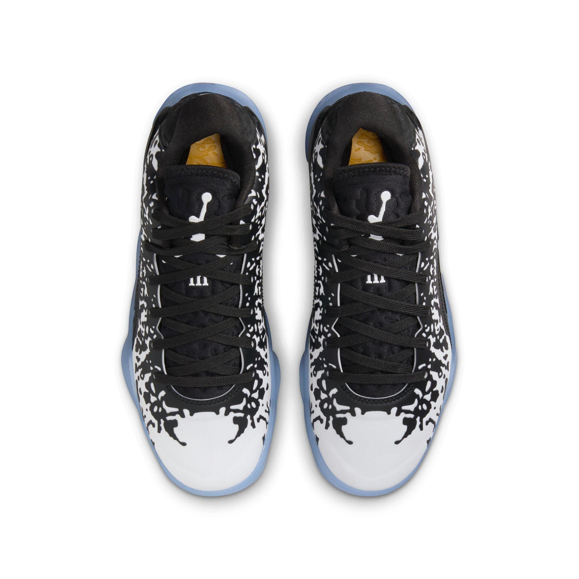 Jordan Zion 3 "Black/White" Grade School Kids' Basketball Shoe