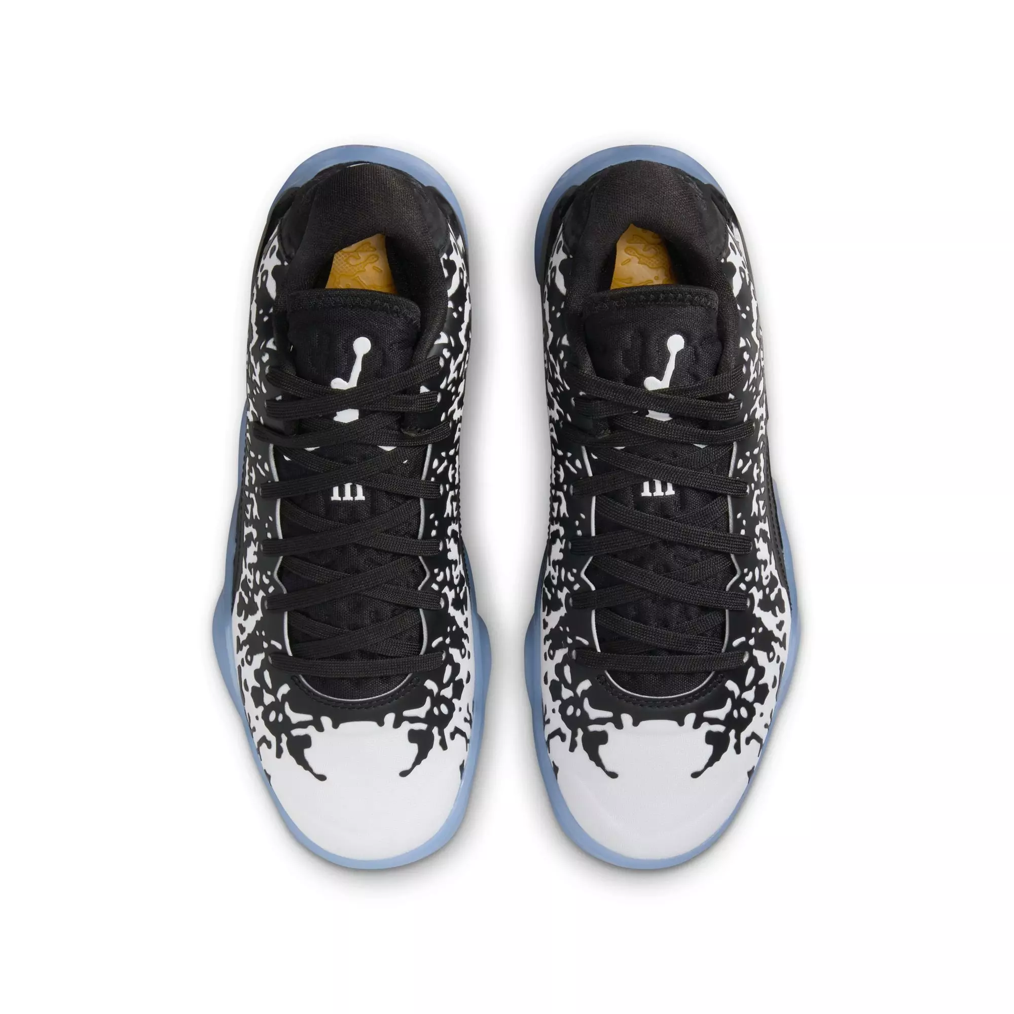 Jordan Zion 3 "Black/White" Grade School Kids' Basketball Shoe - BLACK/WHITE/LASER ORANGE