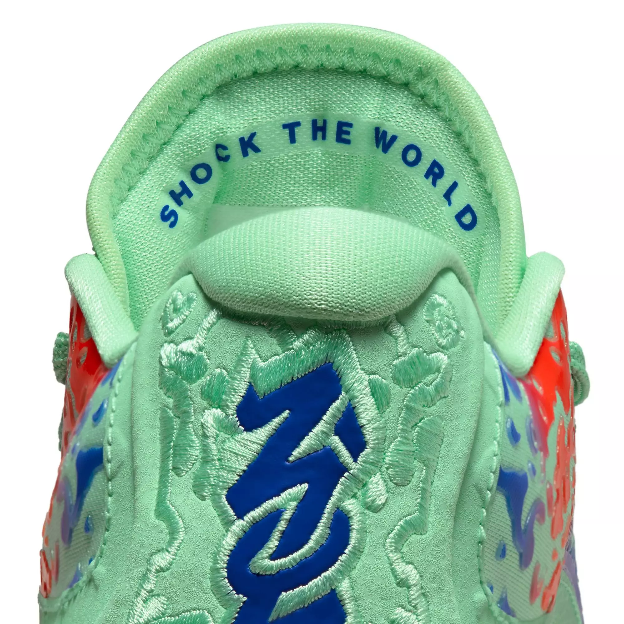 Jordan Zion 3 "Mud, Sweat, Tears" Grade School Kids' Basketball Shoe - MINT FOAM/CONCORD/PSYCHIC PURPLE