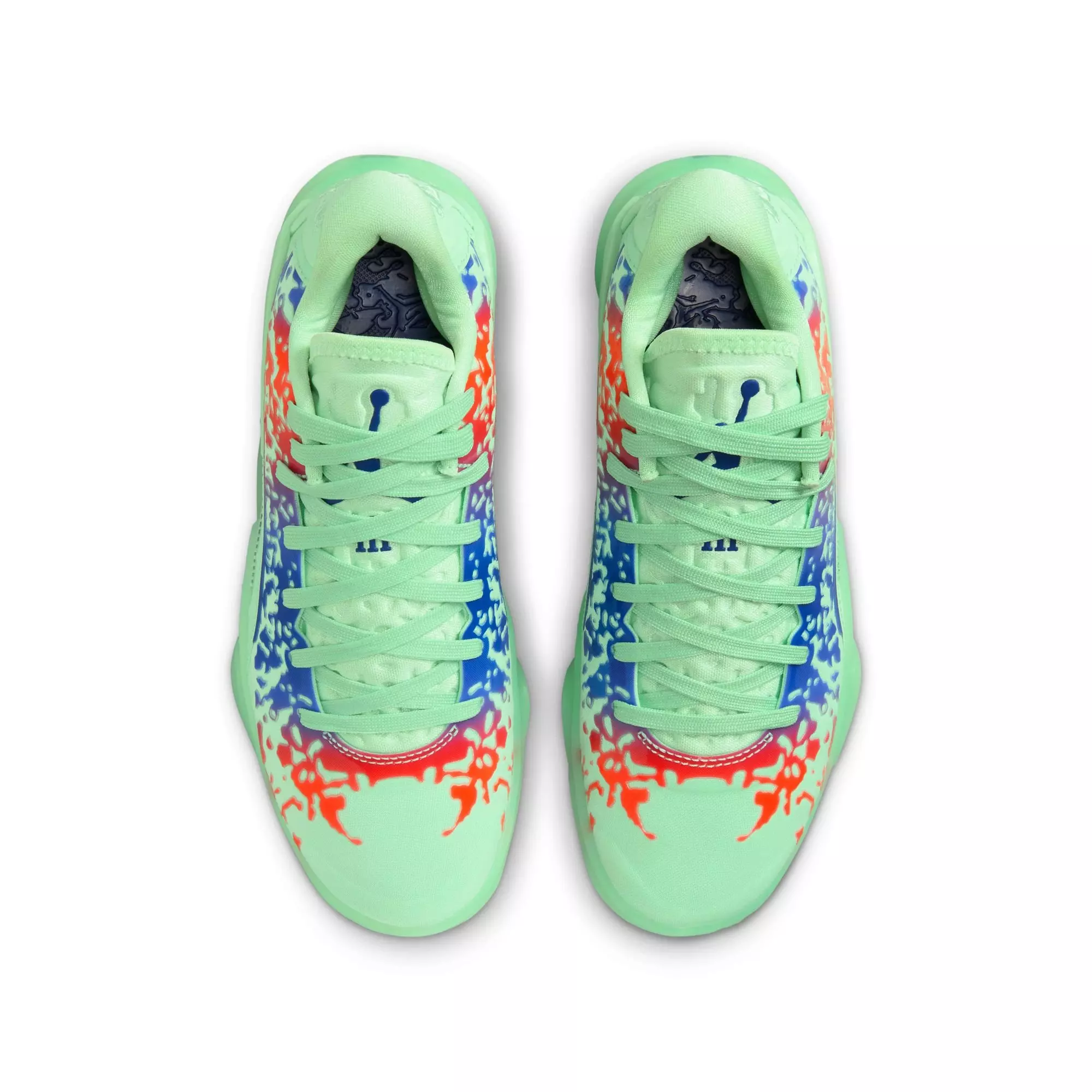 Jordan Zion 3 "Mud, Sweat, Tears" Grade School Kids' Basketball Shoe - MINT FOAM/CONCORD/PSYCHIC PURPLE