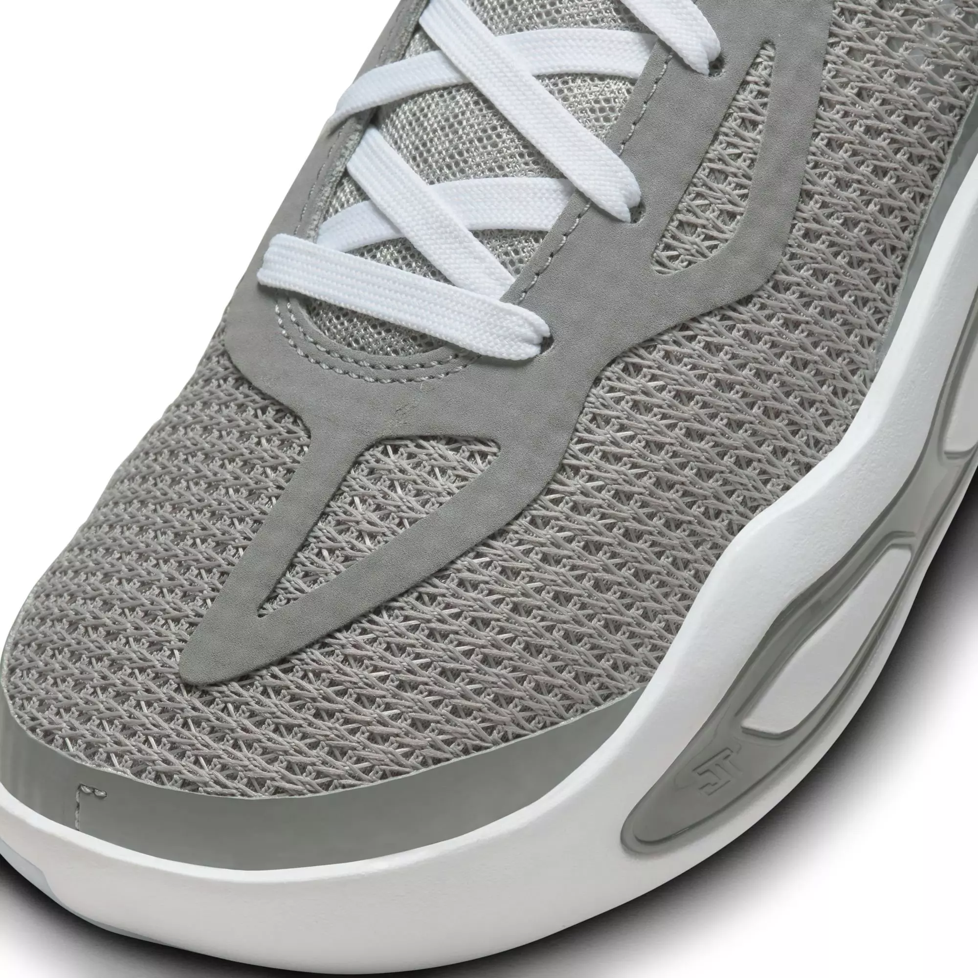 Jordan Tatum 1 "Cool Grey" Grade School Kids' Basketball Shoe - MEDIUM GREY/WHITE/GUNSMOKE