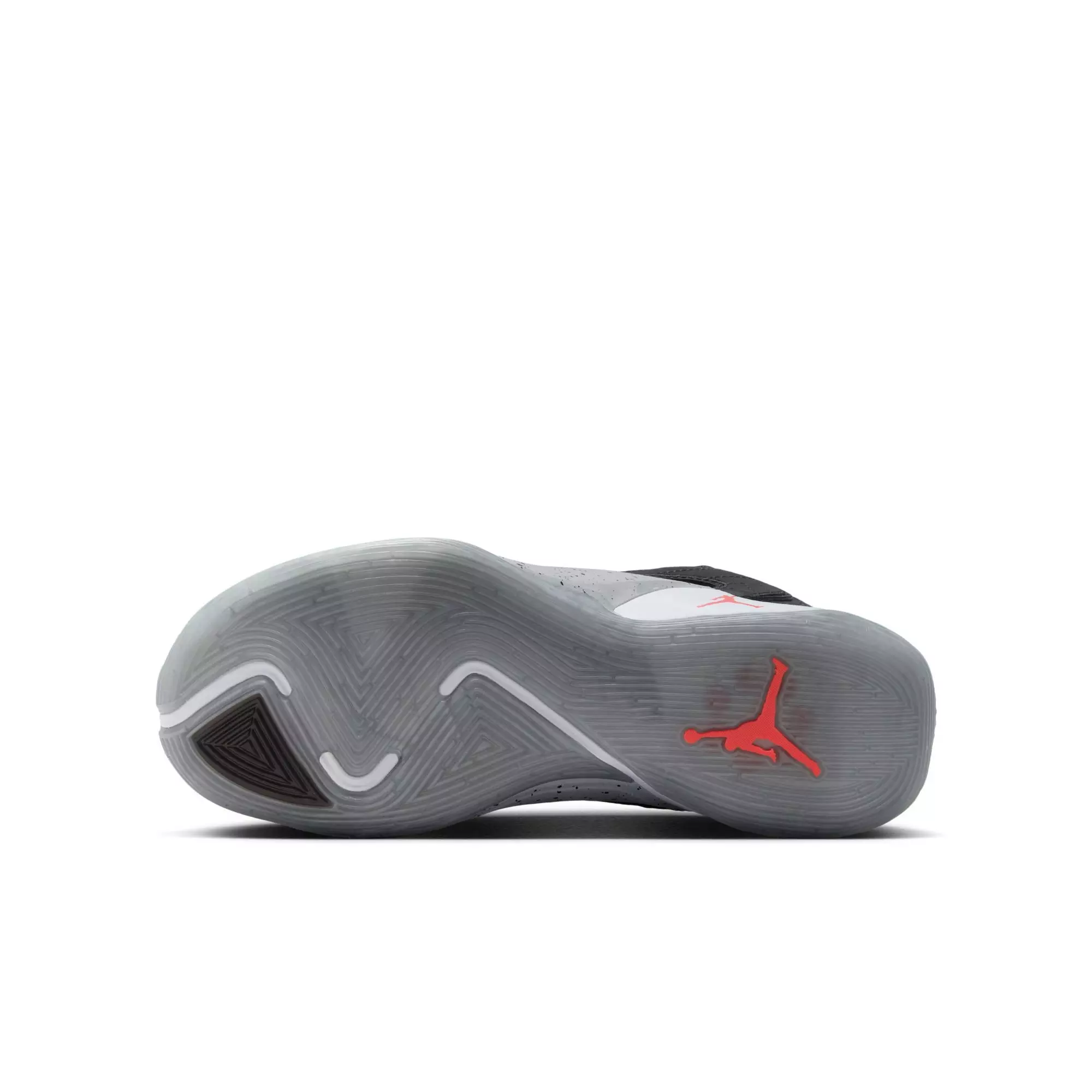 Jordan Luka 2 "Black Wolf Grey" Grade School Kids' Basketball Shoe - BLACK/BRIGHT CRIMSON/WOLF GREY