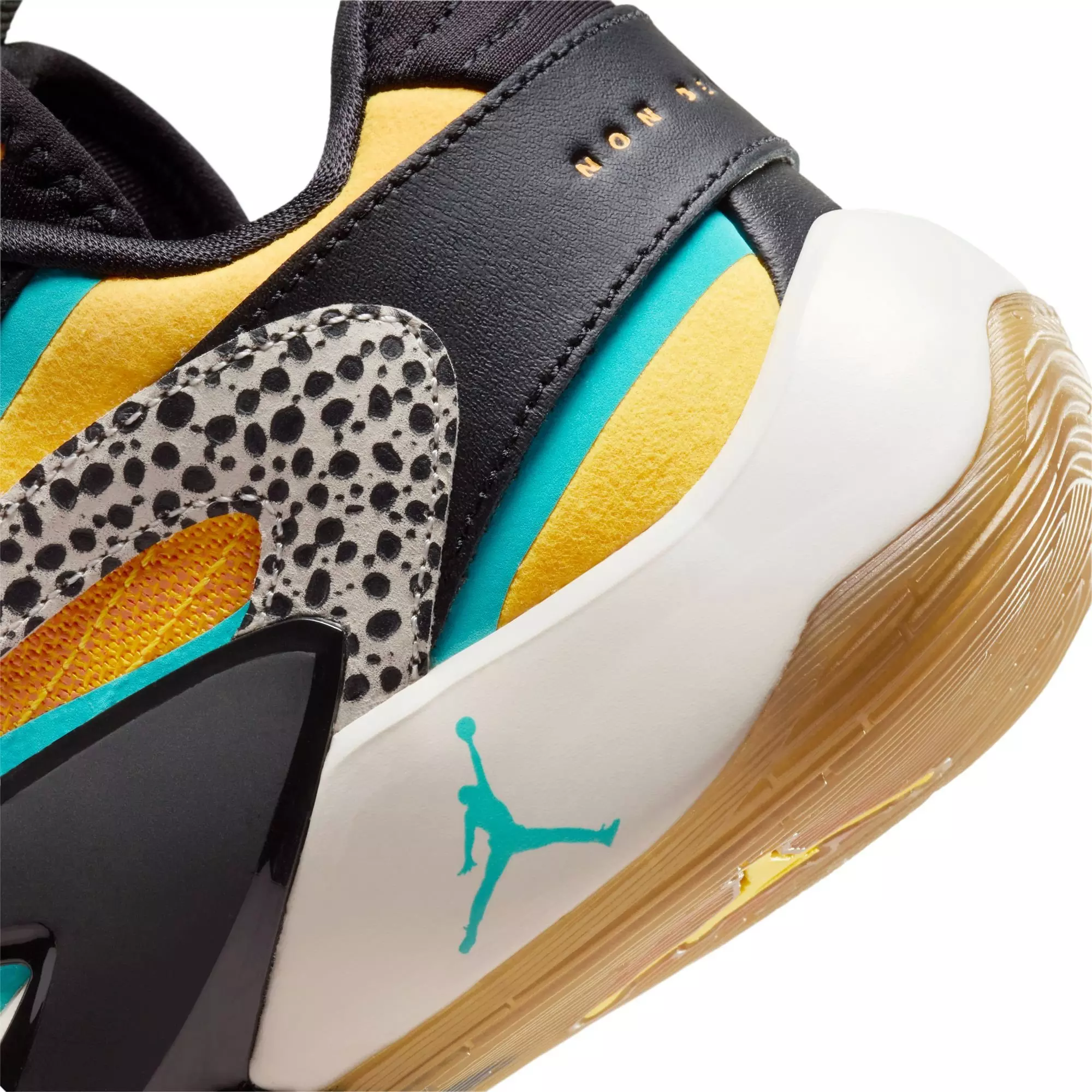Jordan Luka 2 "Safari" Grade School Kids' Basketball Shoe - LASER ORANGE/HYPER JADE/BLACK