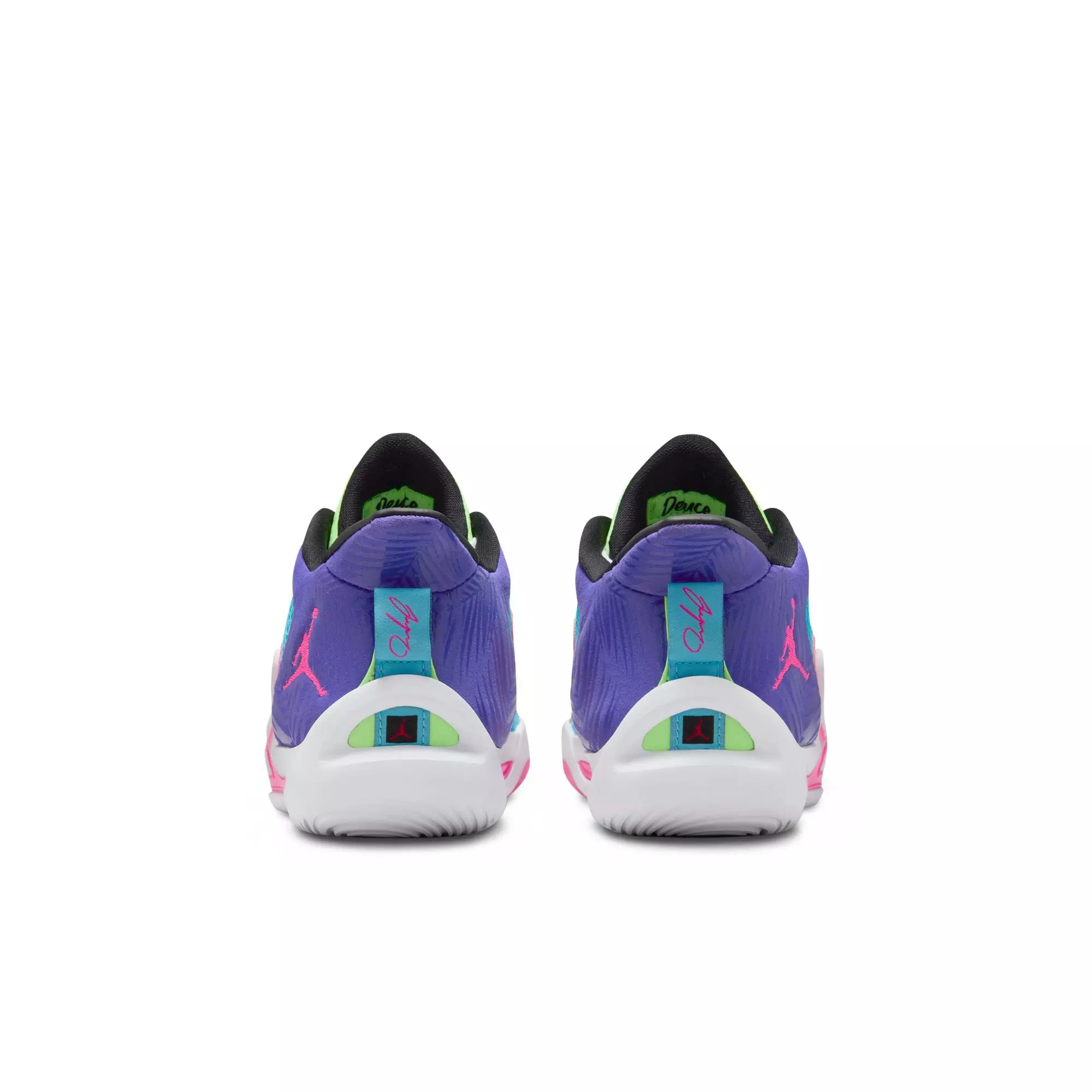 Jordan Tatum 1 "Wave Runner" Grade School Kids' Basketball Shoe - LAGOON PULSE/PINK BLAST/PSYCHIC PURPLE