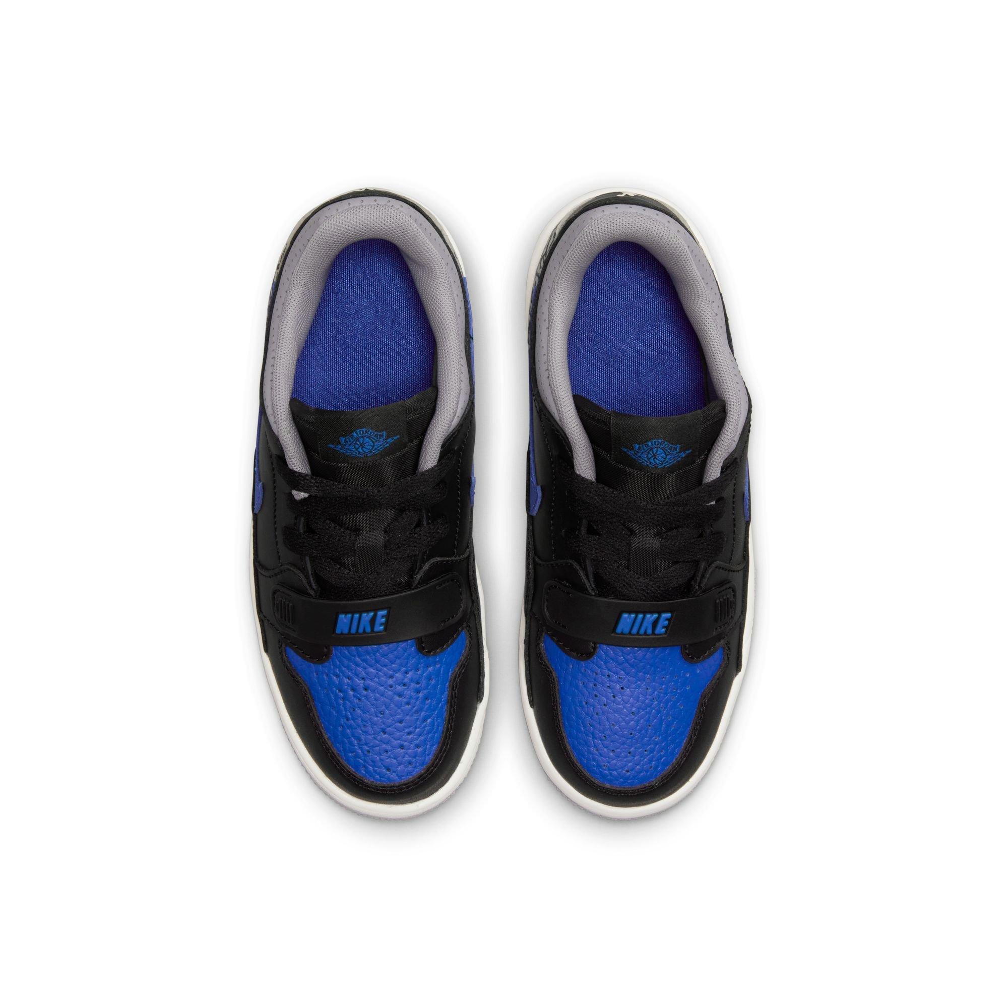 Jordan Legacy 312 Low "Black/Game Royal/White/Cement Grey" Preschool Boys' Shoe - BLACK/WHITE/ROYAL Thumbnail View 7
