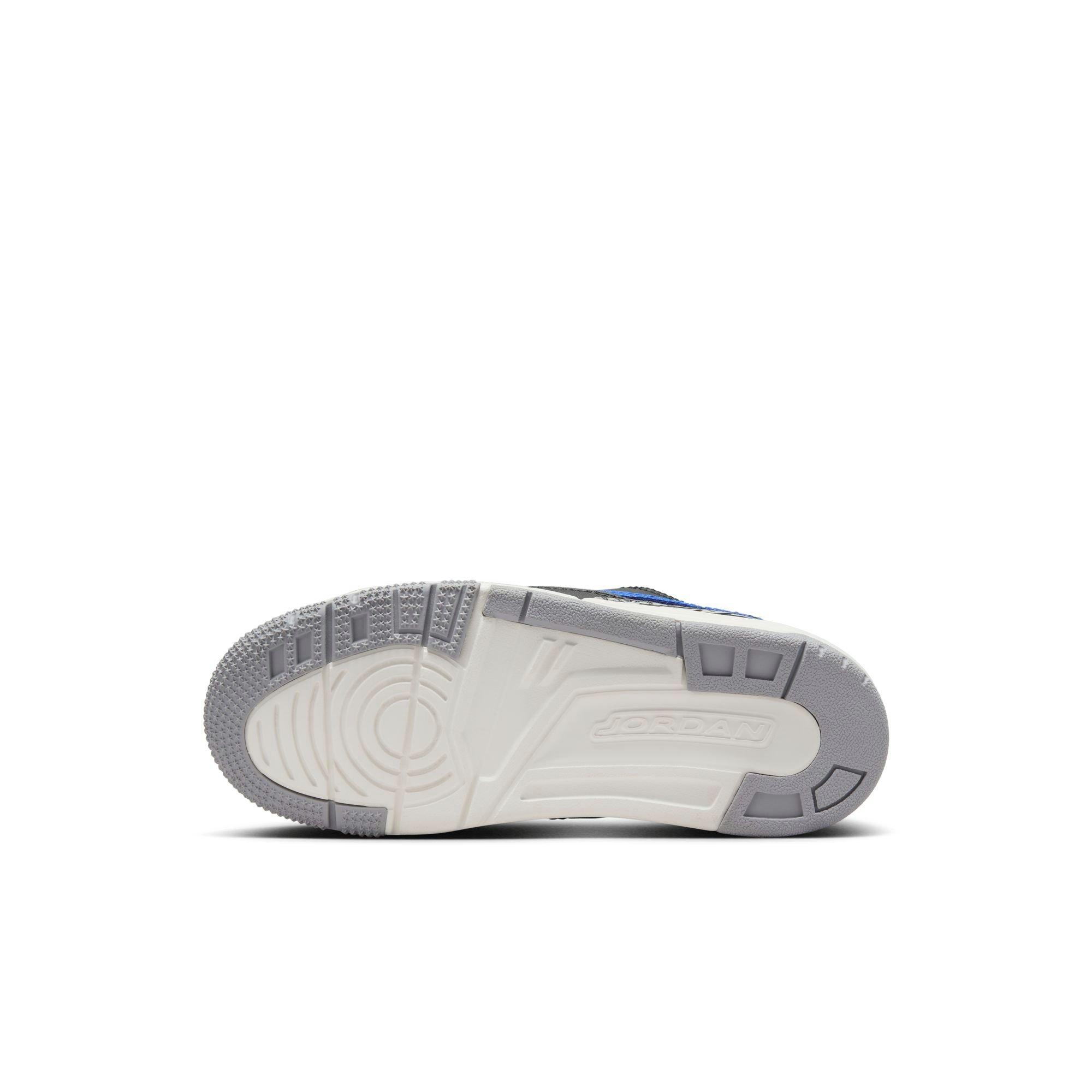 Jordan Legacy 312 Low "Black/Game Royal/White/Cement Grey" Preschool Boys' Shoe - BLACK/WHITE/ROYAL Thumbnail View 8