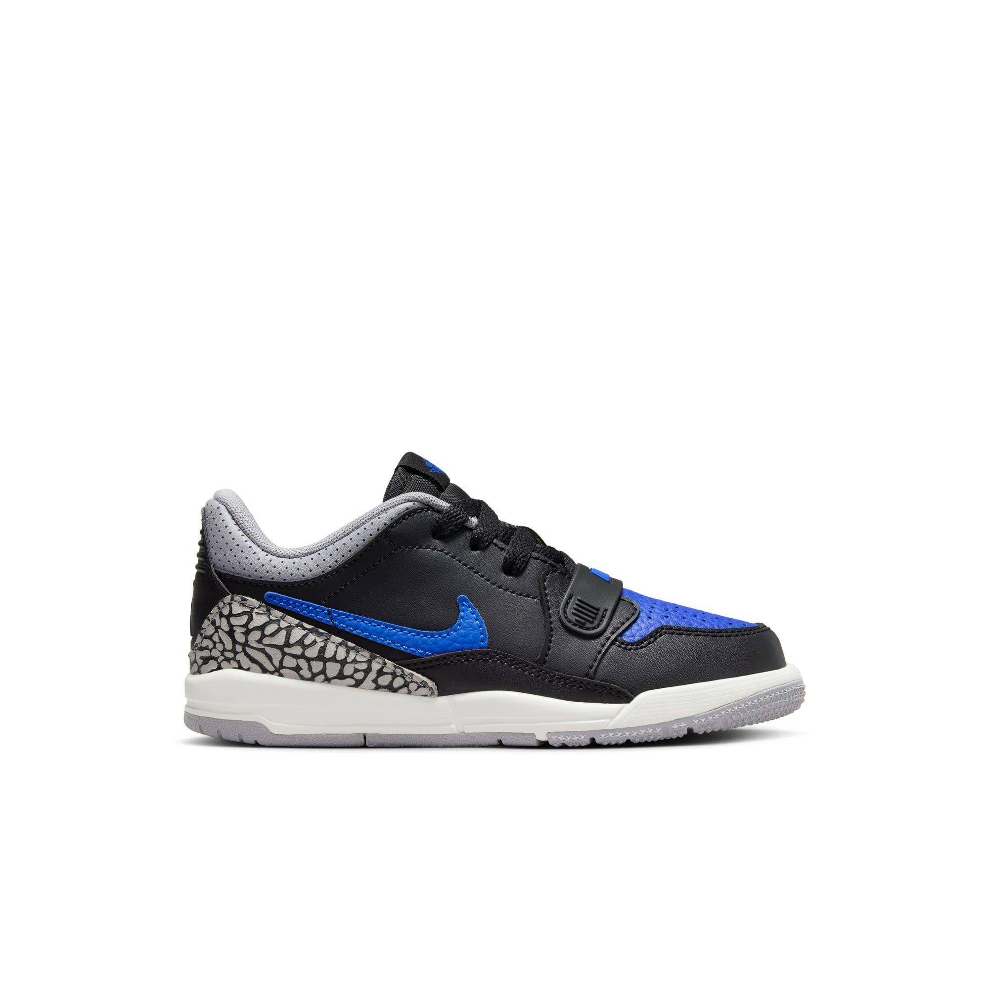 Jordan Legacy 312 Low "Black/Game Royal/White/Cement Grey" Preschool Boys' Shoe - BLACK/WHITE/ROYAL Thumbnail View 1