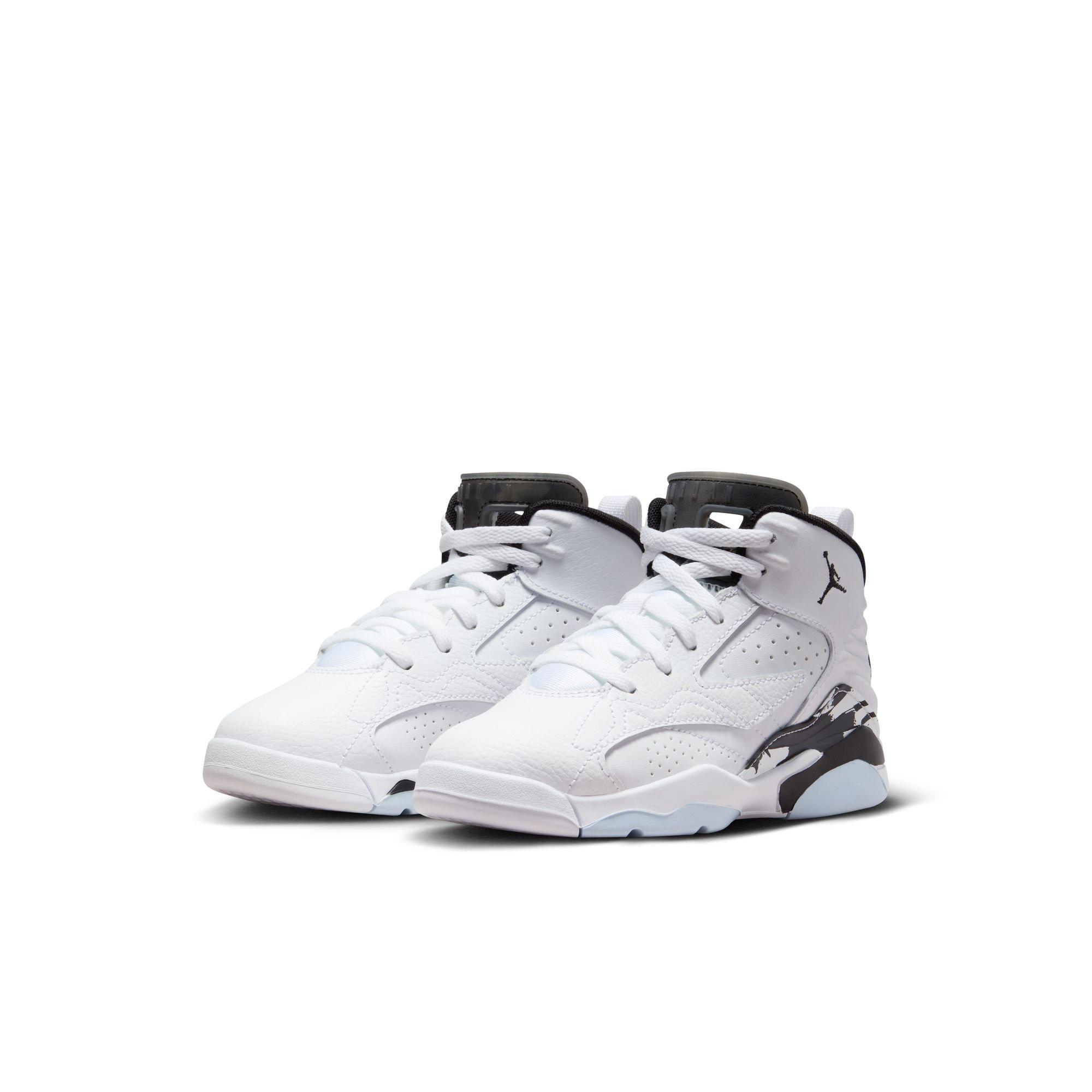 Jordan Jumpman MVP "White/Black/Off Noir" Preschool Boys' Shoe - WHITE/BLACK Thumbnail View 5