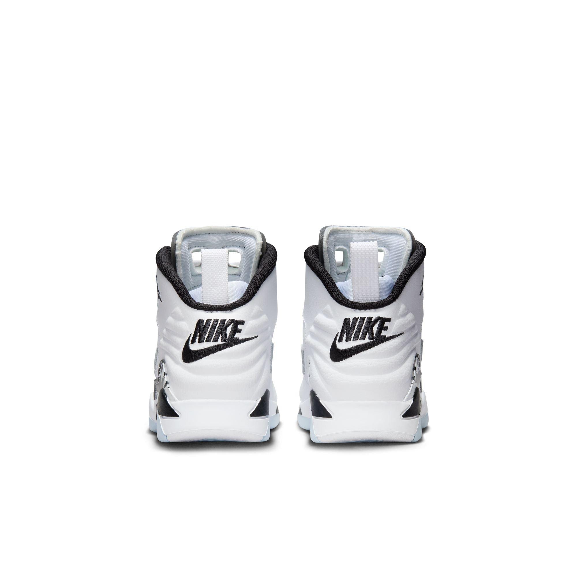 Jordan Jumpman MVP "White/Black/Off Noir" Preschool Boys' Shoe - WHITE/BLACK Thumbnail View 6