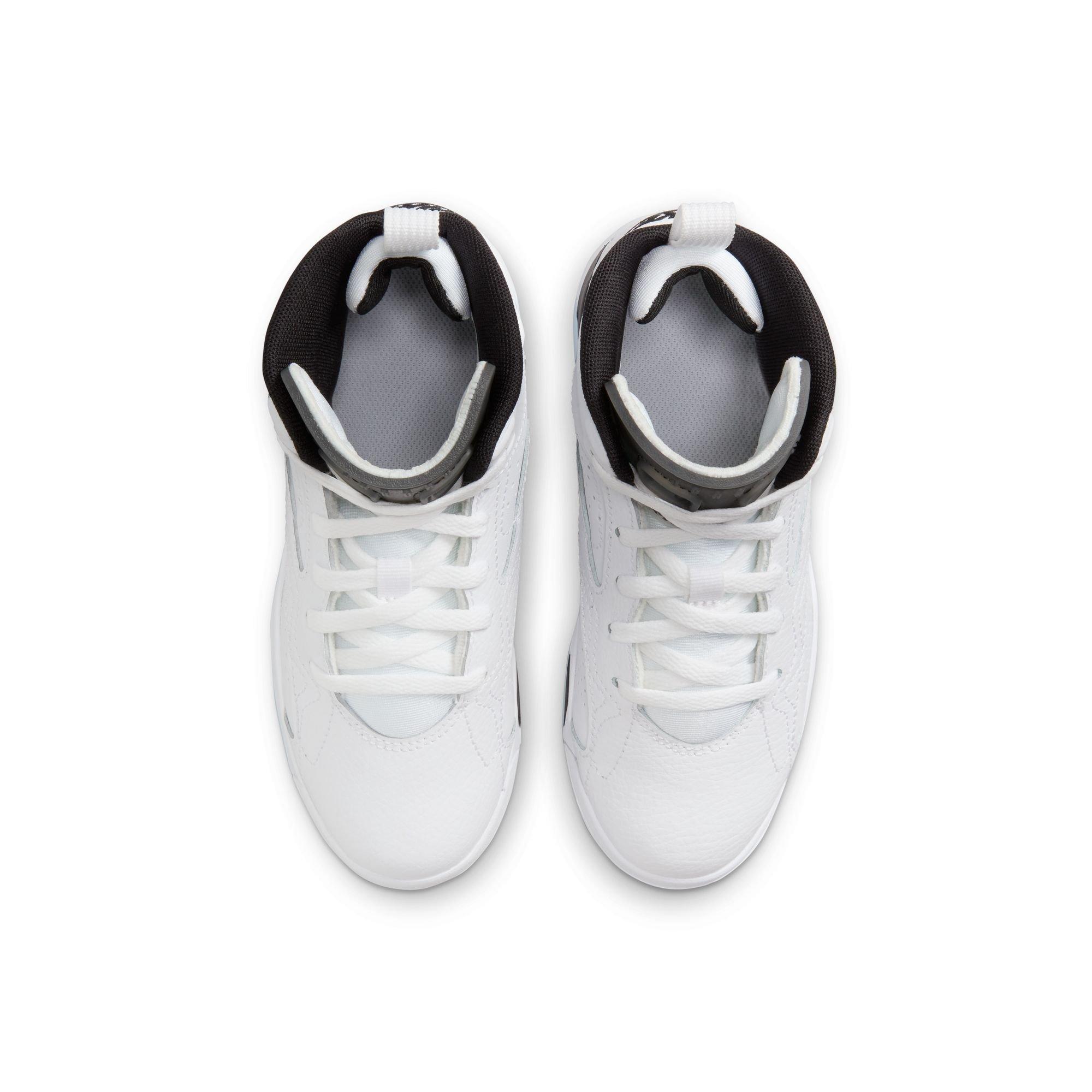 Jordan Jumpman MVP "White/Black/Off Noir" Preschool Boys' Shoe - WHITE/BLACK Thumbnail View 7