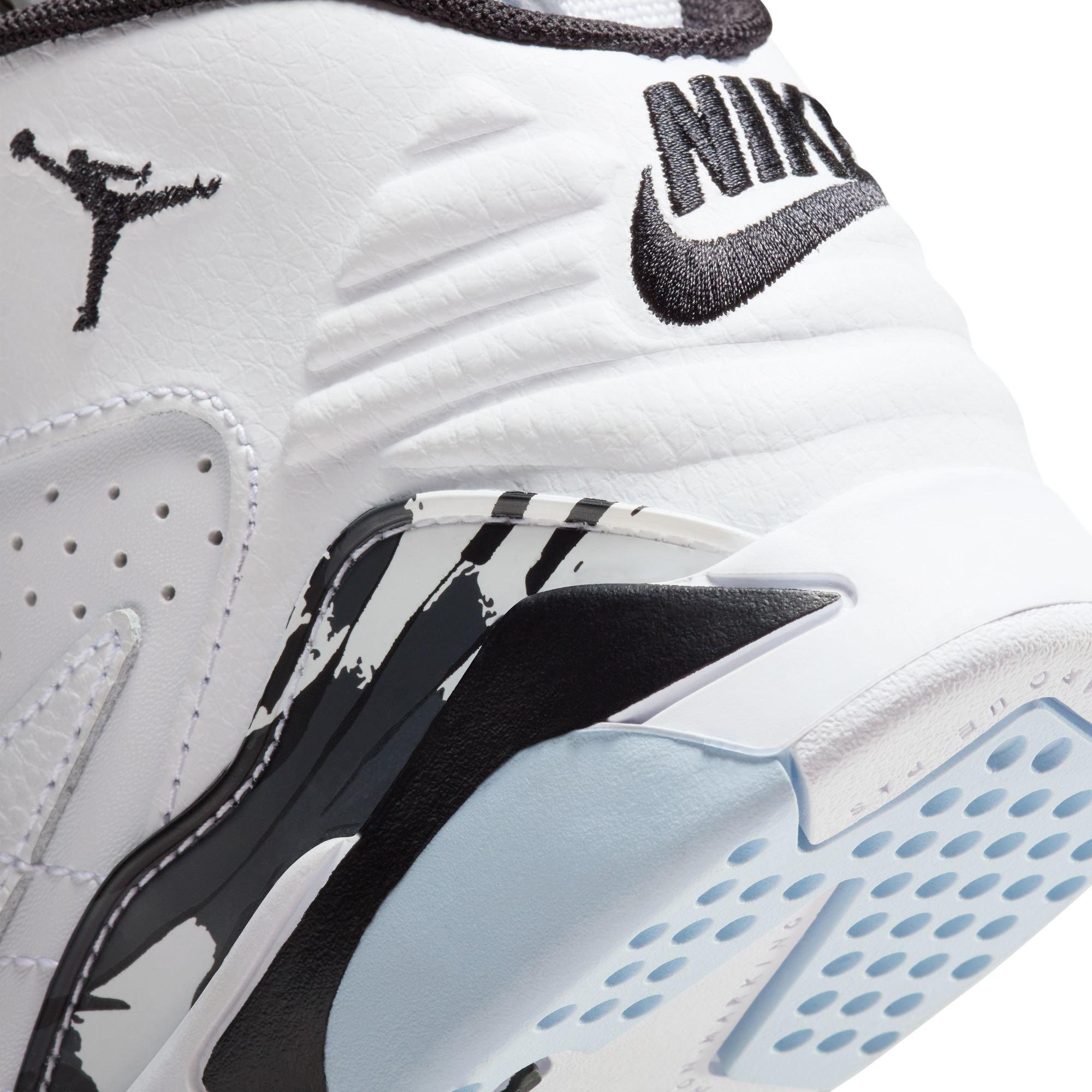 Jordan Jumpman MVP "White/Black/Off Noir" Preschool Boys' Shoe - WHITE/BLACK Thumbnail View 10