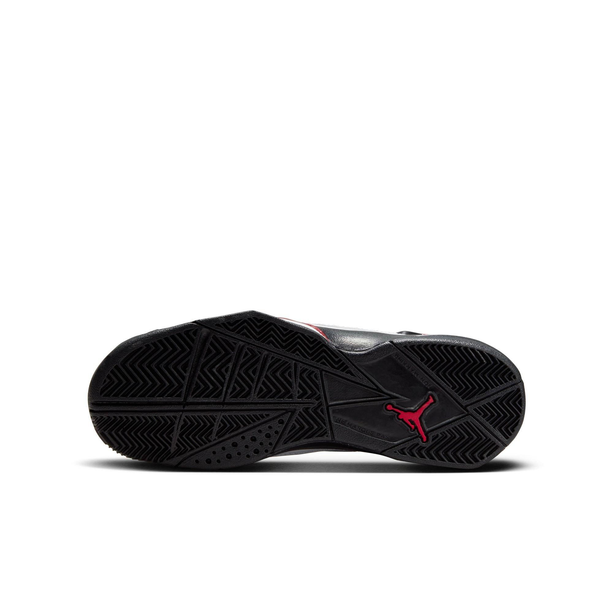 Jordan True Flight "White/Black/Varsity Red" Preschool Boys' Shoe - WHITE/BLACK/RED Thumbnail View 8