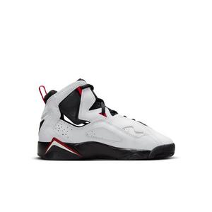 Jordan True Flight "White/Black/Varsity Red" Preschool Boys' Shoe