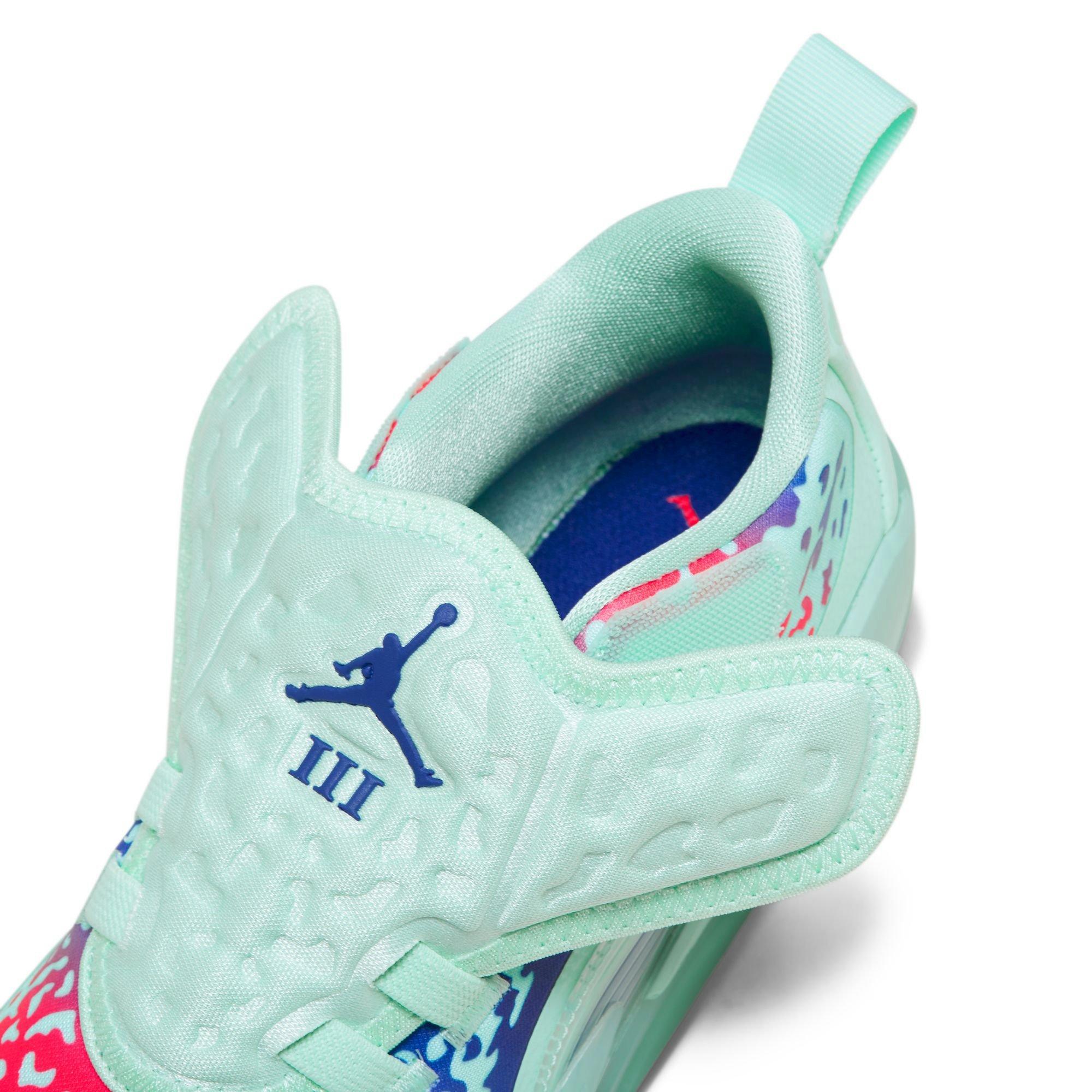 Jordan Zion 3 "Mud, Sweat, Tears" Preschool Kids' Basketball Shoe - MINT FOAM/CONCORD/PSYCHIC PURPLE Thumbnail View 6