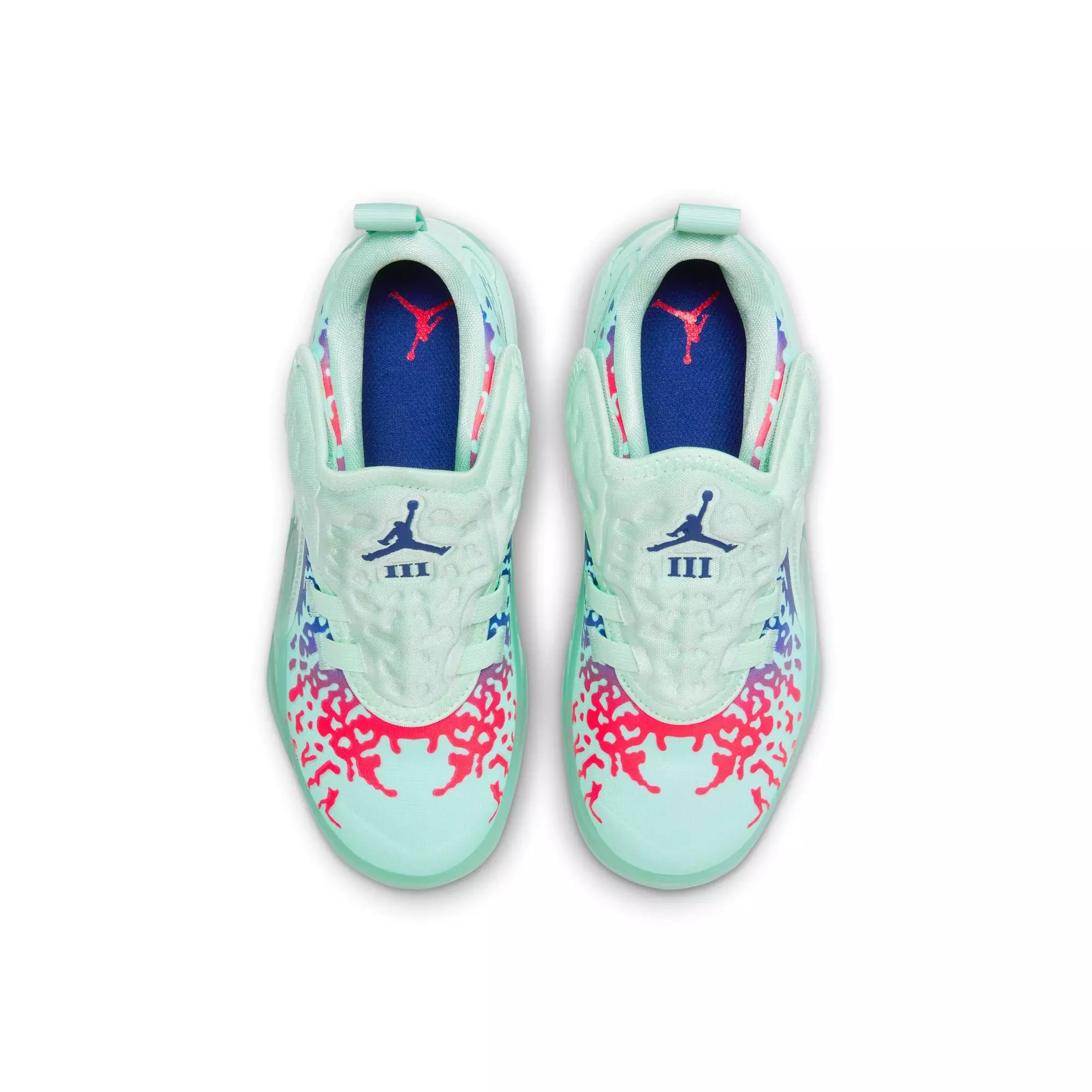 Jordan Zion 3 "Mud, Sweat, Tears" Preschool Kids' Basketball Shoe - MINT FOAM/CONCORD/PSYCHIC PURPLE