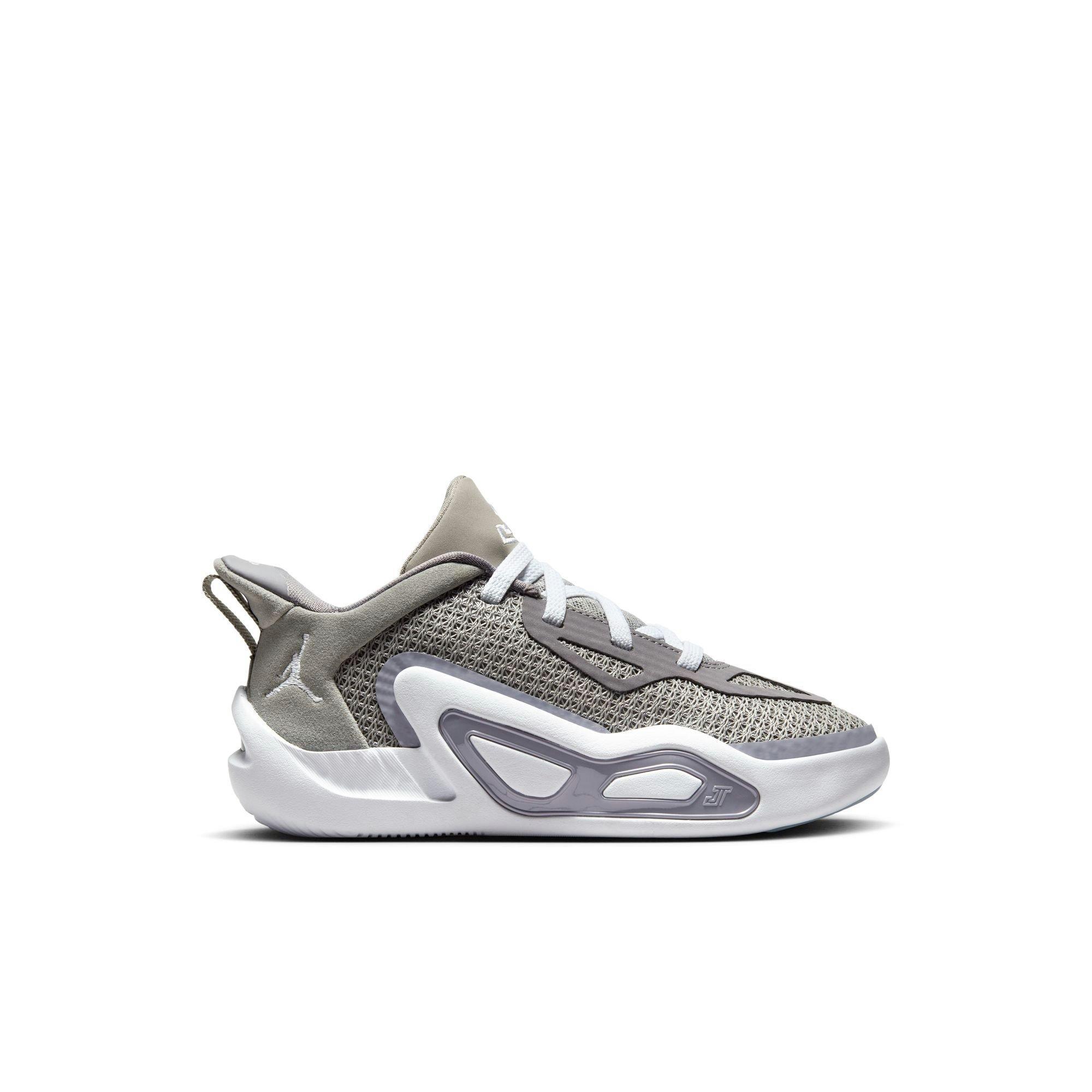 Jordan Tatum 1 "Cool Grey" Preschool Kids' Basketball Shoe - MEDIUM GREY/WHITE/GUNSMOKE Thumbnail View 1