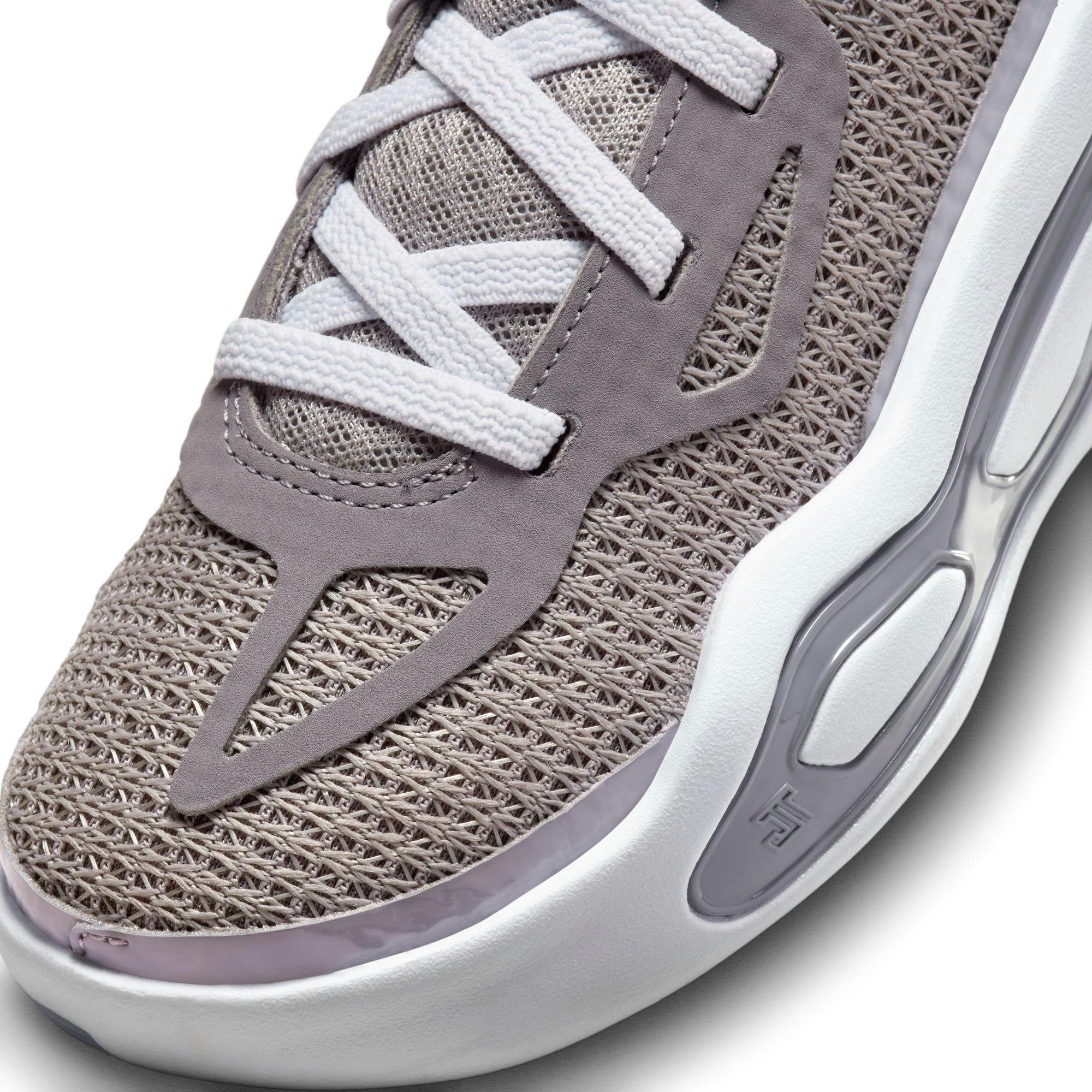 Jordan Tatum 1 "Cool Grey" Preschool Kids' Basketball Shoe - MEDIUM GREY/WHITE/GUNSMOKE Thumbnail View 4