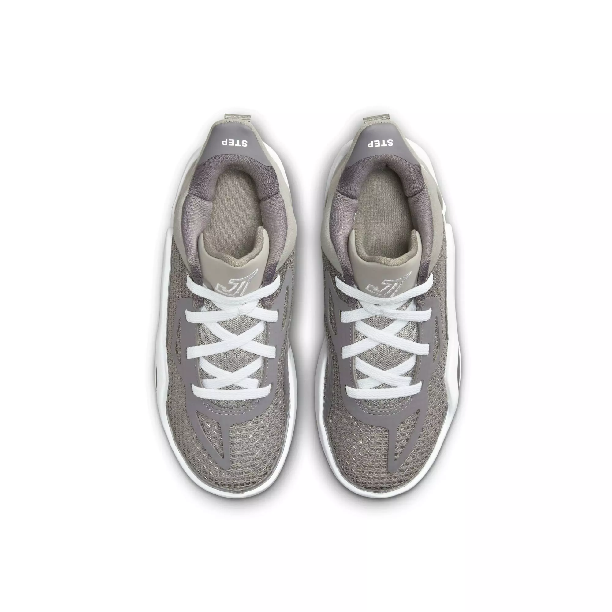 Jordan Tatum 1 "Cool Grey" Preschool Kids' Basketball Shoe - MEDIUM GREY/WHITE/GUNSMOKE