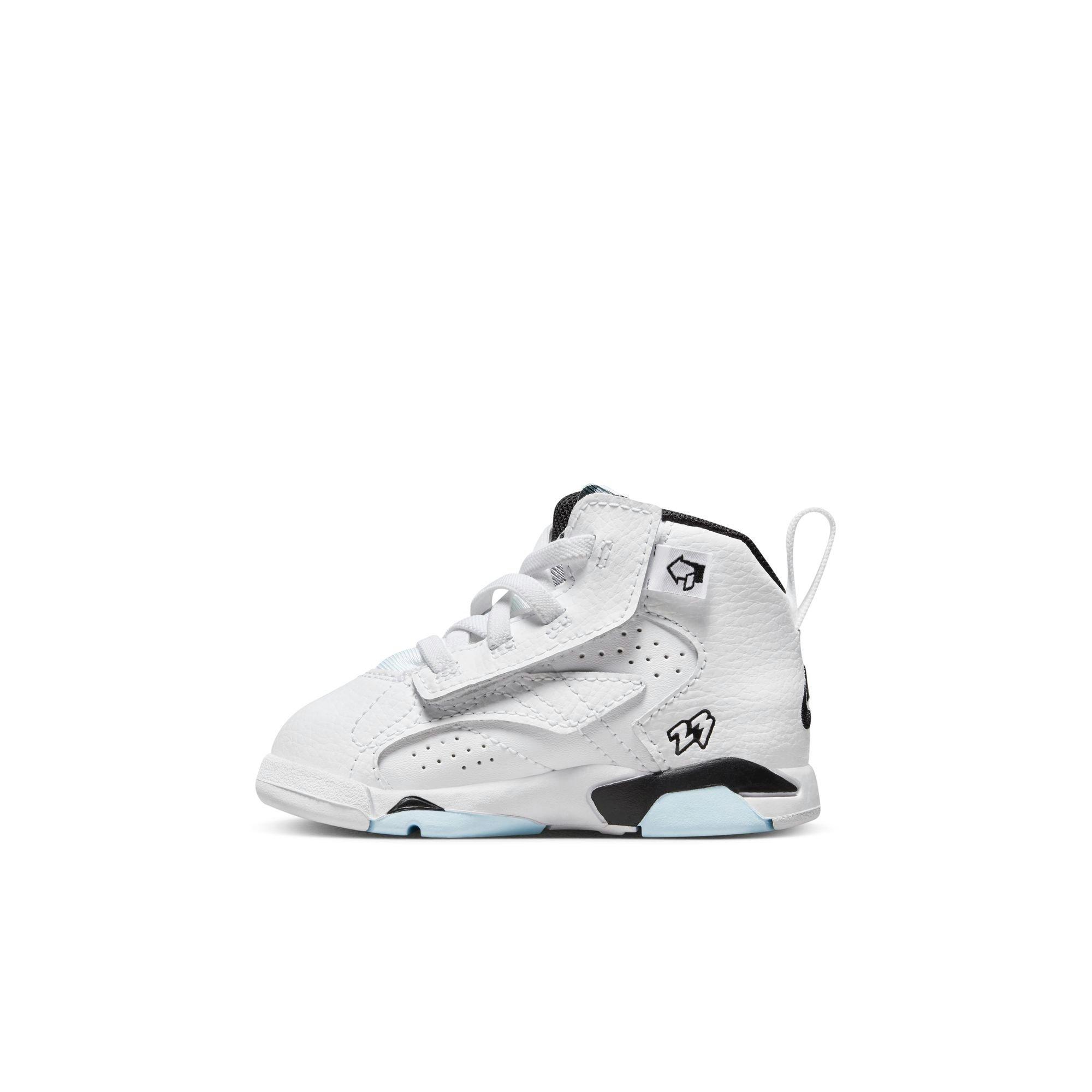 Jordan Jumpman MVP "White/Black/Off Noir" Toddler Boys' Shoe - WHITE/BLACK Thumbnail View 4