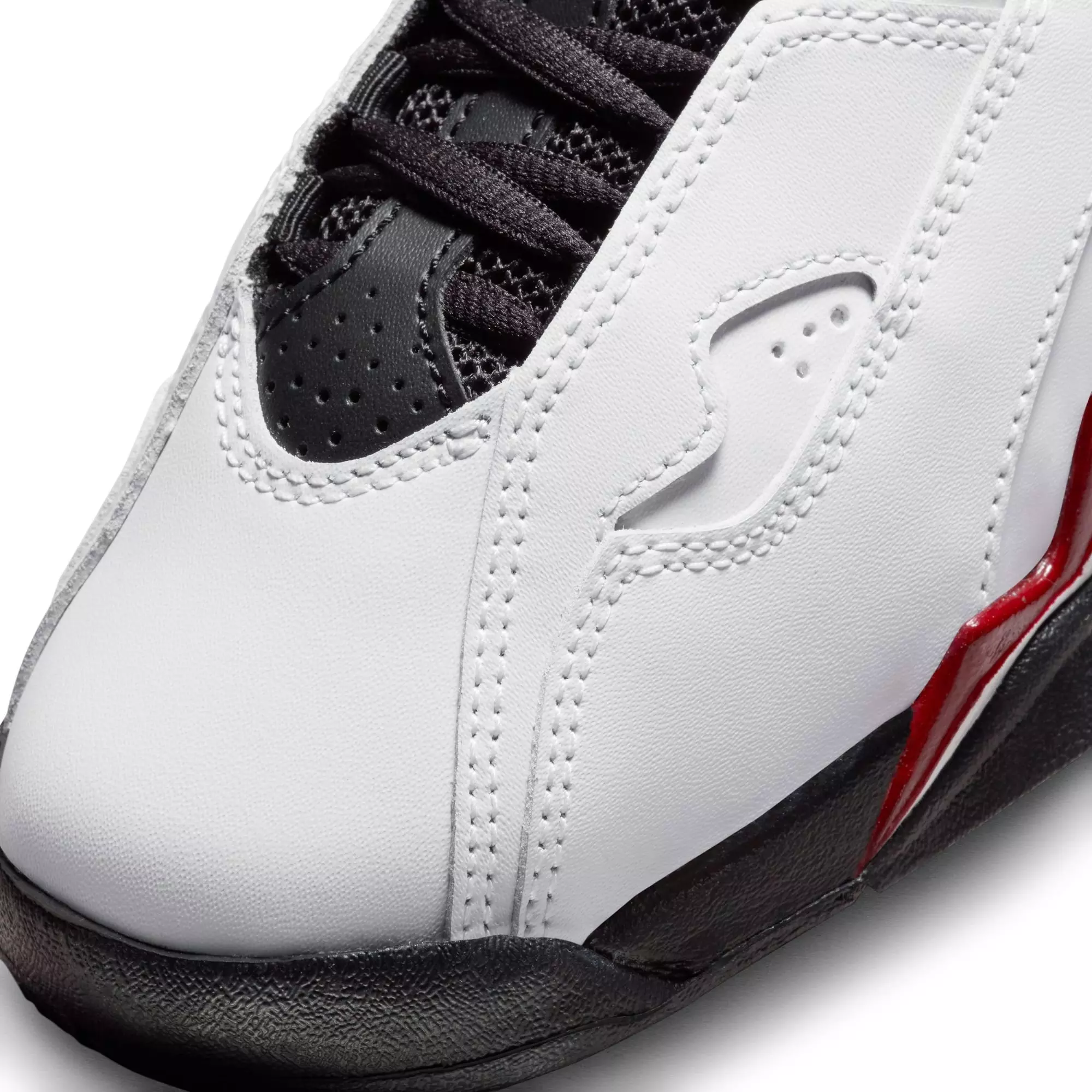 Jordan True Flight "White/Black/Varsity Red" Toddler Boys' Shoe - WHITE/BLACK/RED