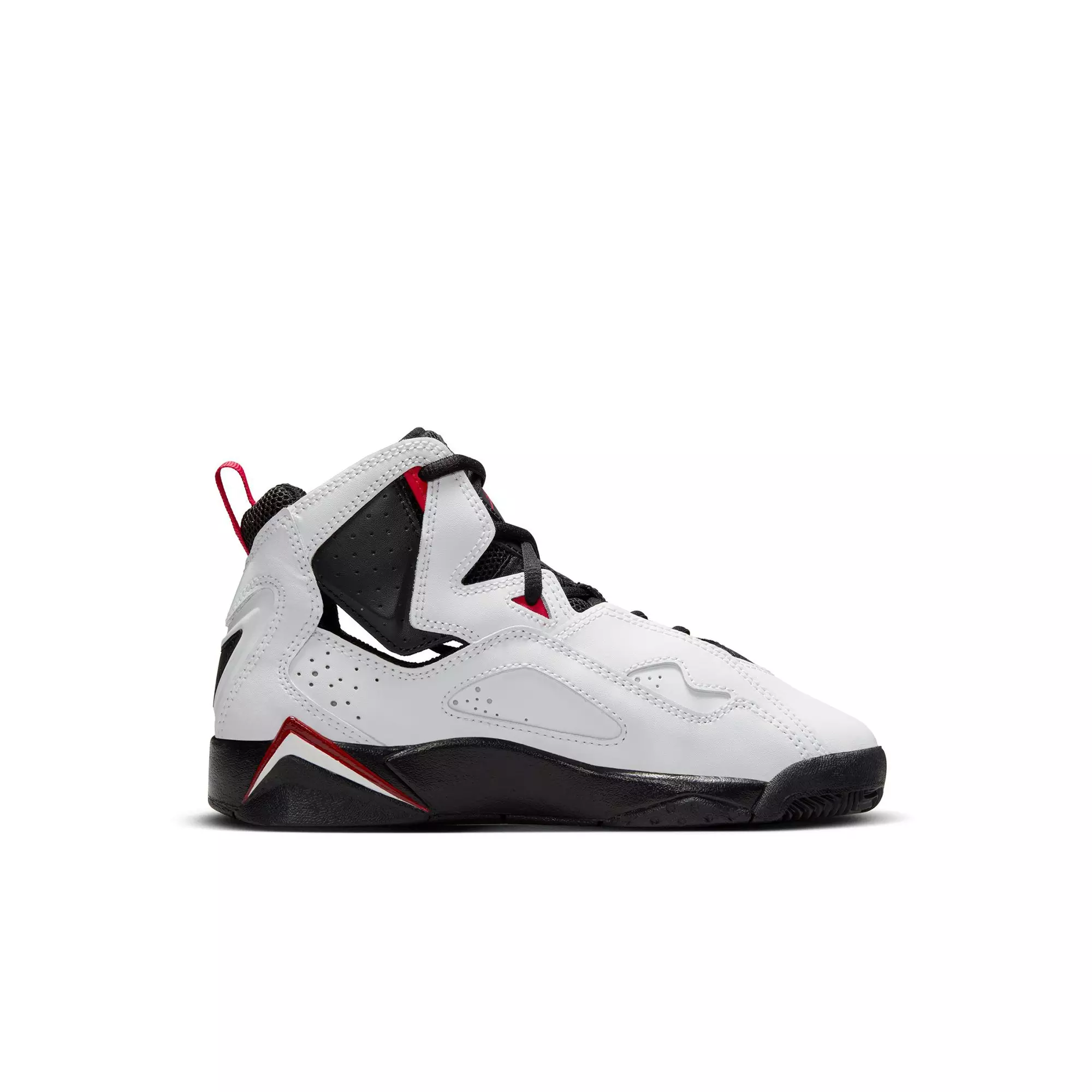Jordan True Flight "White/Black/Varsity Red" Toddler Boys' Shoe - WHITE/BLACK/RED