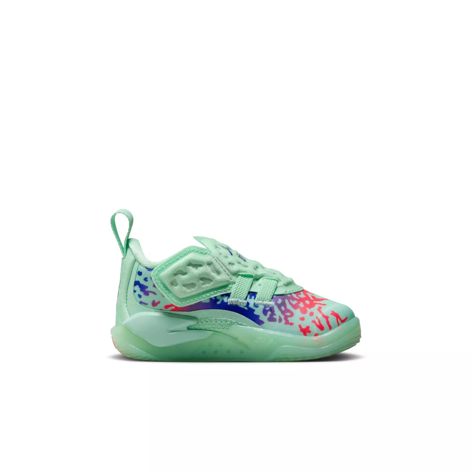 Jordan Zion 3 "Mud, Sweat, Tears" Toddler Kids' Basketball Shoe - MINT FOAM/CONCORD/PSYCHIC PURPLE