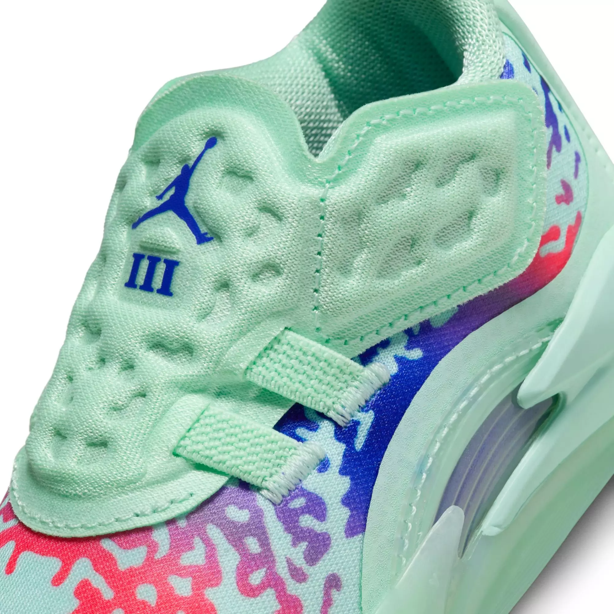Jordan Zion 3 "Mud, Sweat, Tears" Toddler Kids' Basketball Shoe - MINT FOAM/CONCORD/PSYCHIC PURPLE