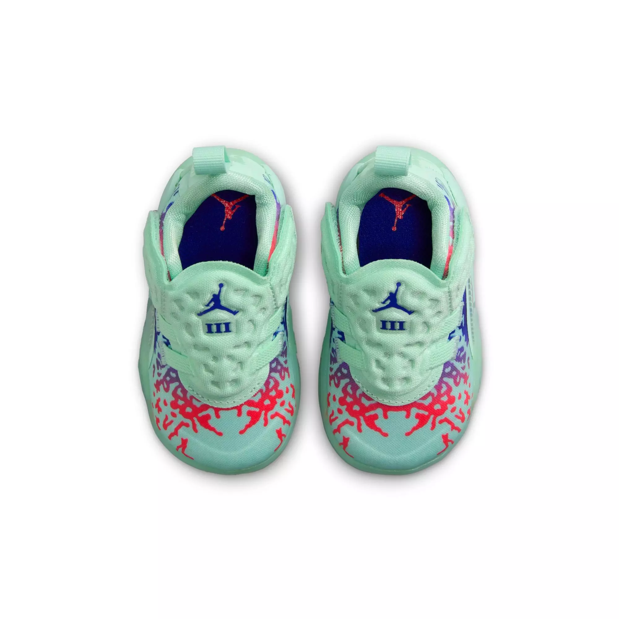 Jordan Zion 3 "Mud, Sweat, Tears" Toddler Kids' Basketball Shoe - MINT FOAM/CONCORD/PSYCHIC PURPLE