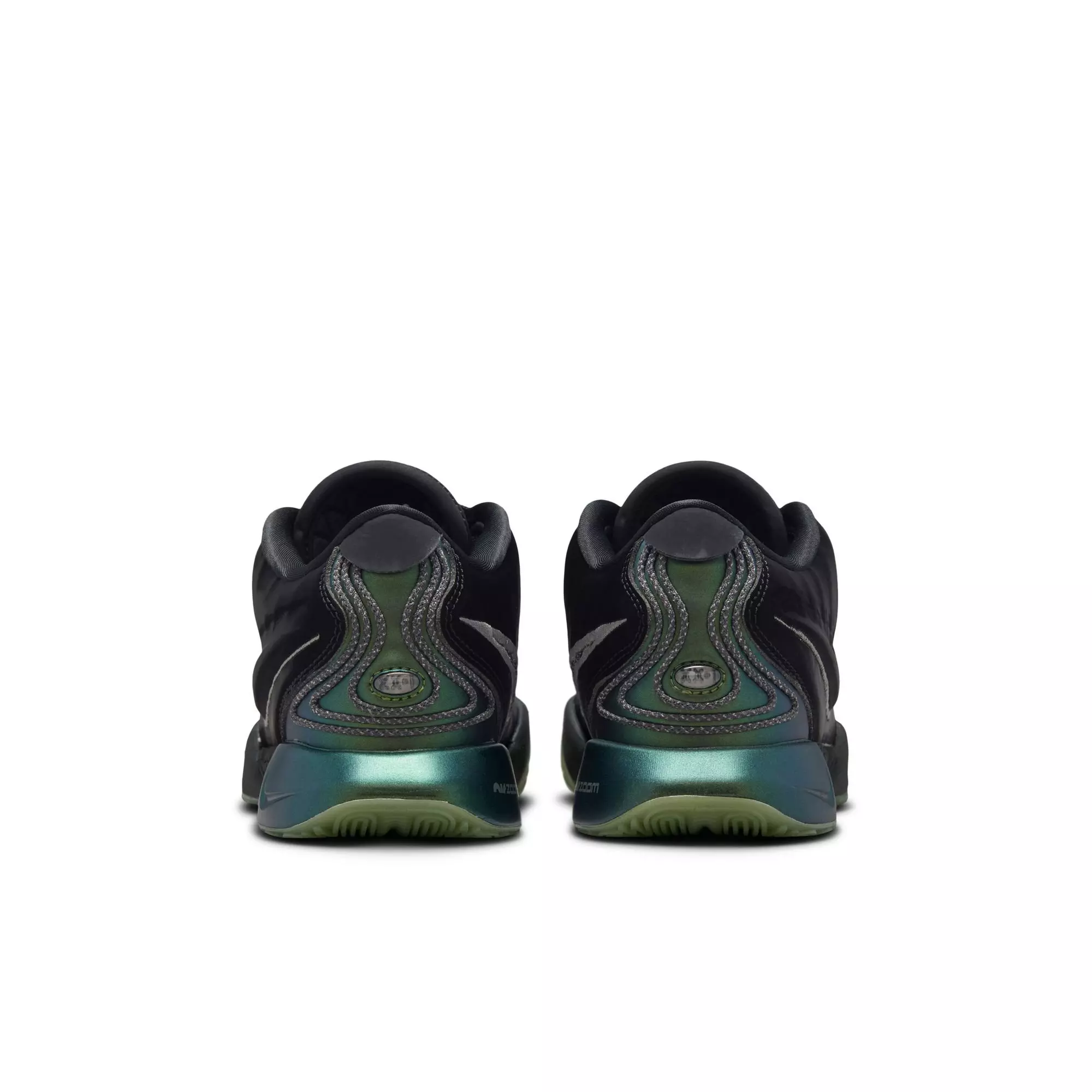 Nike LeBron XXI "Tahitian" Grade School Kids' Basketball Shoe - BLACK/METALLIC PEWTER/IRON GREY