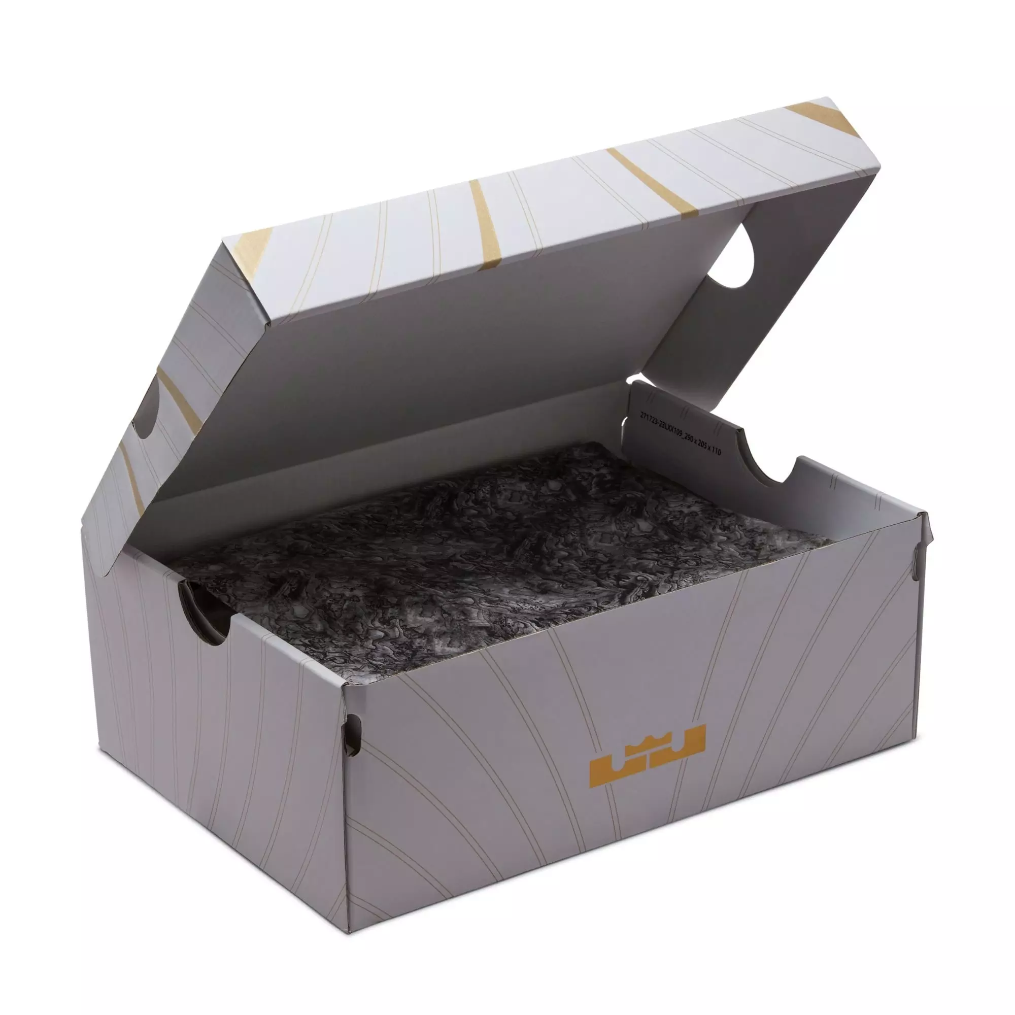 Nike LeBron XXI "Tahitian" Grade School Kids' Basketball Shoe - BLACK/METALLIC PEWTER/IRON GREY