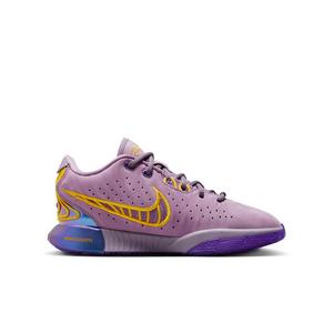 Nike LeBron XXI "Violet Dust" Grade School Kids' Basketball Shoe